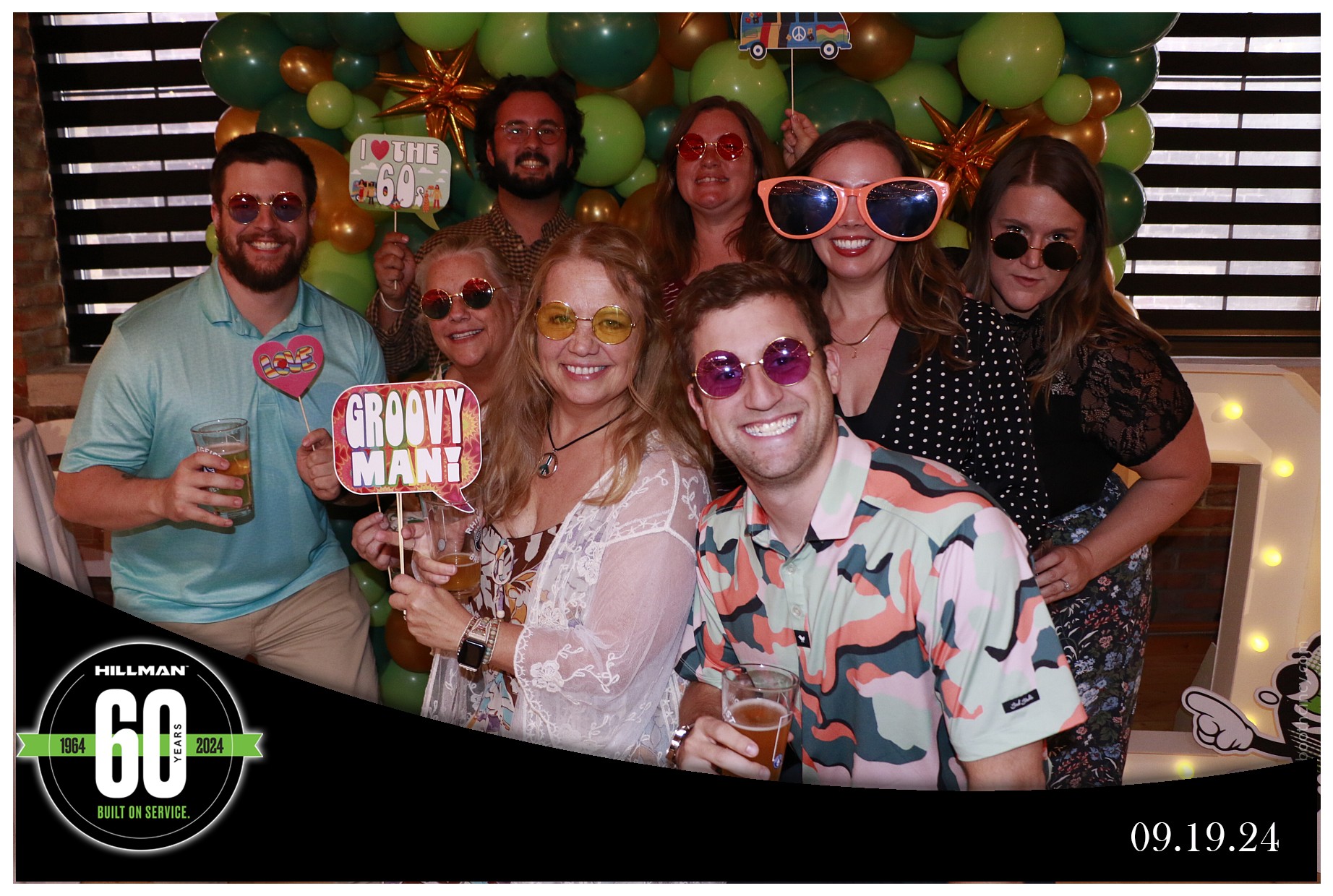 Hillman 60th Anniversary | View more photos from the event at gallery.photoboothcincy.com/u/PhotoBoothCincy/Hillman-60th-Anniversary