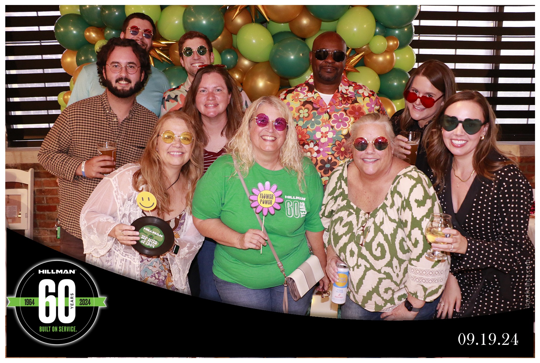 Hillman 60th Anniversary | View more photos from the event at gallery.photoboothcincy.com/u/PhotoBoothCincy/Hillman-60th-Anniversary