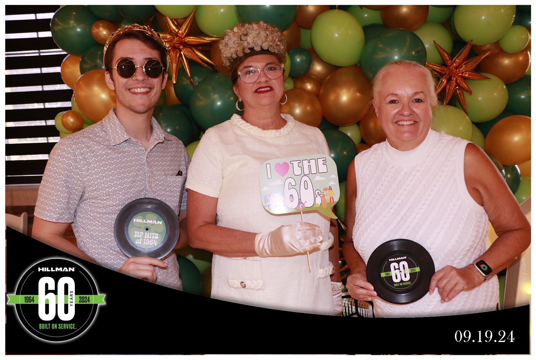 Hillman 60th Anniversary | View more photos from the event at gallery.photoboothcincy.com/u/PhotoBoothCincy/Hillman-60th-Anniversary