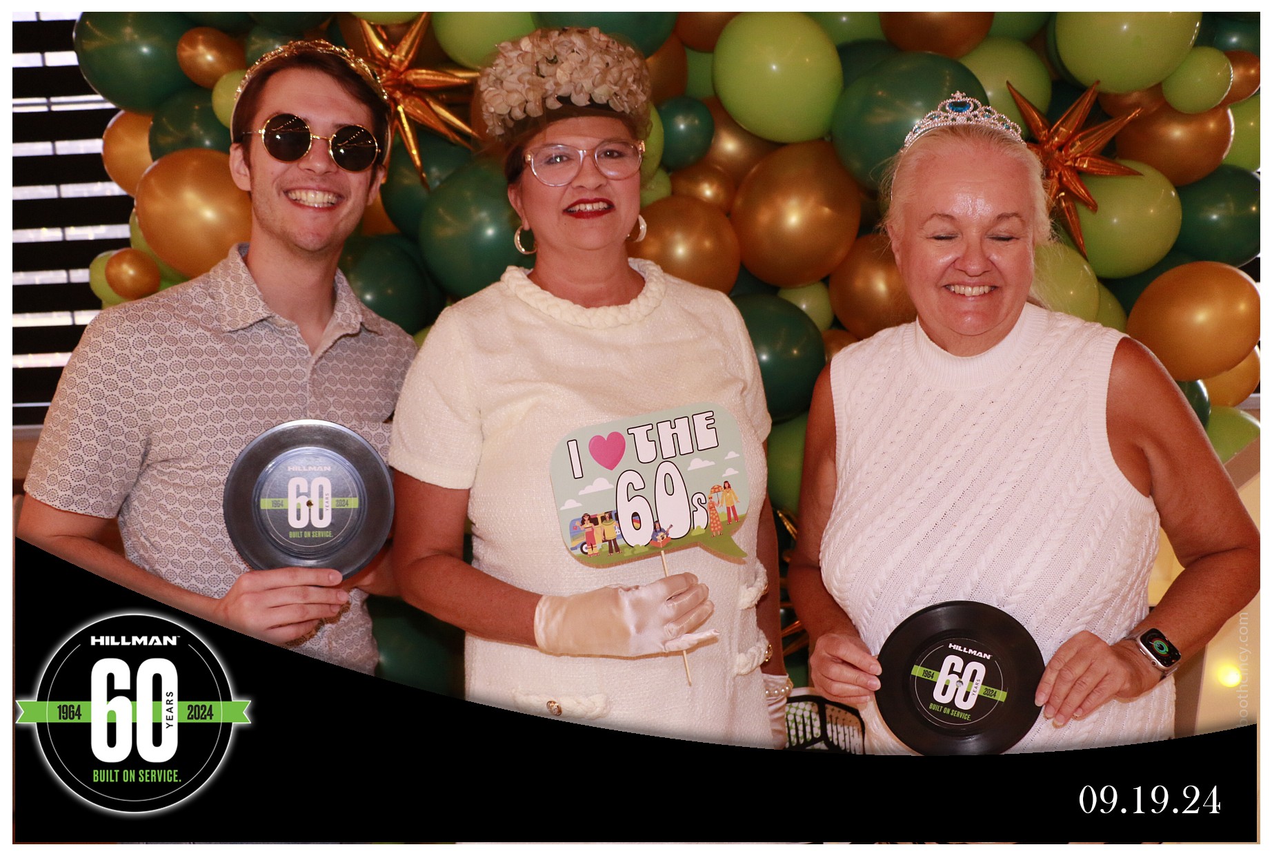 Hillman 60th Anniversary | View more photos from the event at gallery.photoboothcincy.com/u/PhotoBoothCincy/Hillman-60th-Anniversary