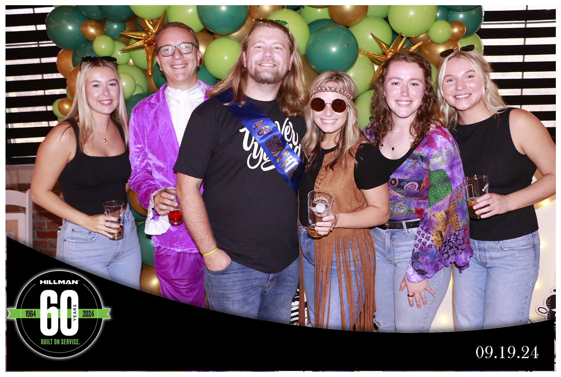 Hillman 60th Anniversary | View more photos from the event at gallery.photoboothcincy.com/u/PhotoBoothCincy/Hillman-60th-Anniversary