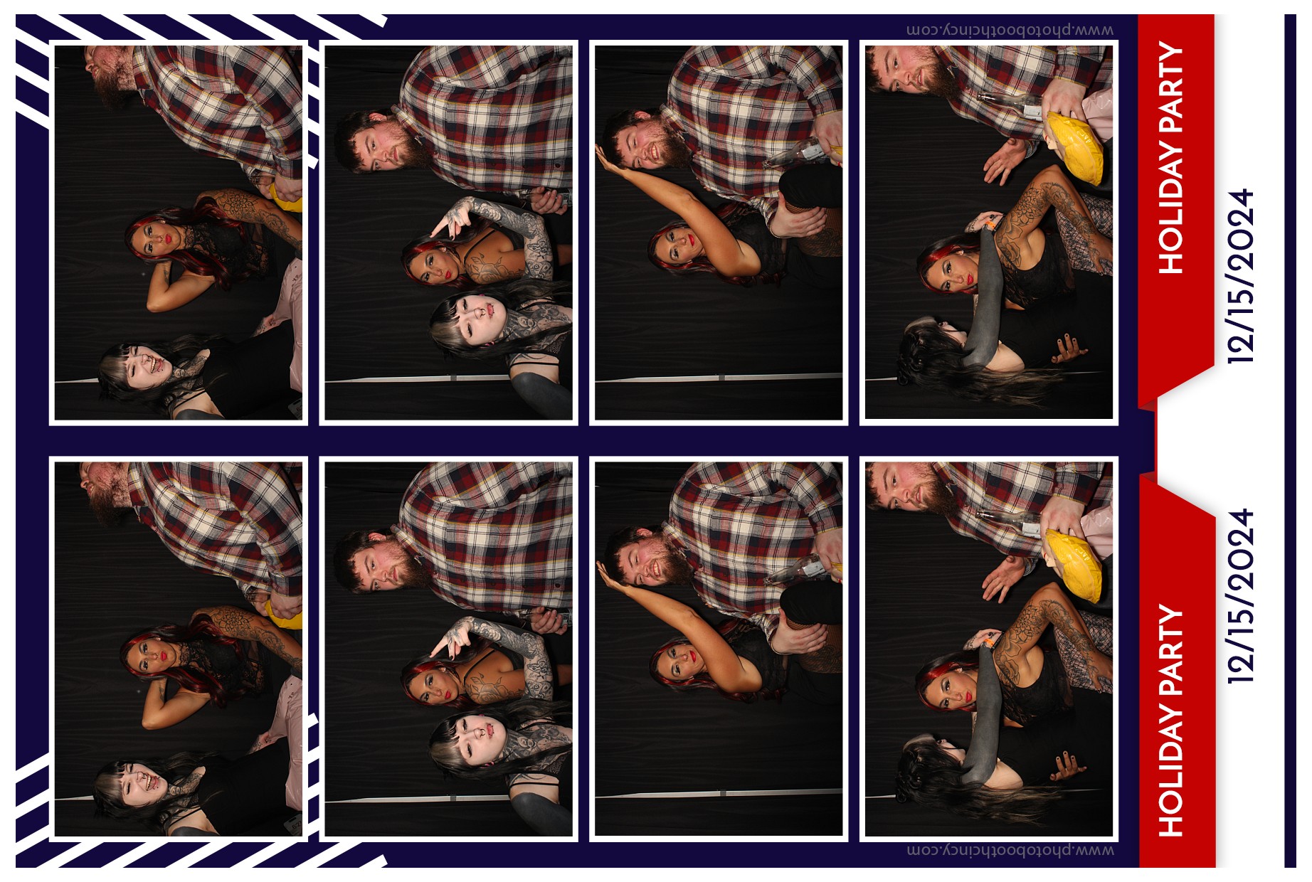 Hive Tattoo Holiday Party | View more photos from the event at gallery.photoboothcincy.com/u/PhotoBoothCincy/Hive-Tattoo-Holiday-Party
