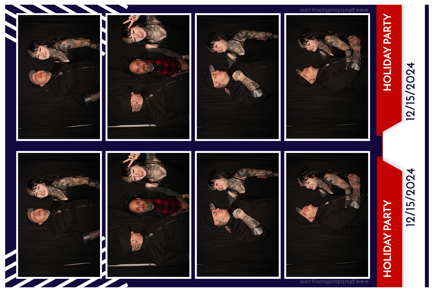 Hive Tattoo Holiday Party | View more photos from the event at gallery.photoboothcincy.com/u/PhotoBoothCincy/Hive-Tattoo-Holiday-Party