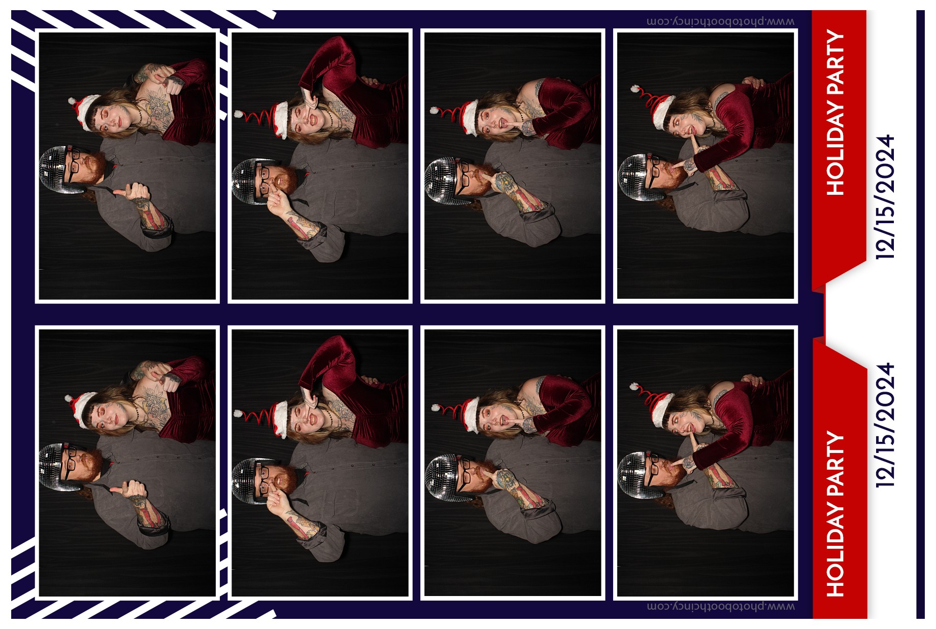 Hive Tattoo Holiday Party | View more photos from the event at gallery.photoboothcincy.com/u/PhotoBoothCincy/Hive-Tattoo-Holiday-Party