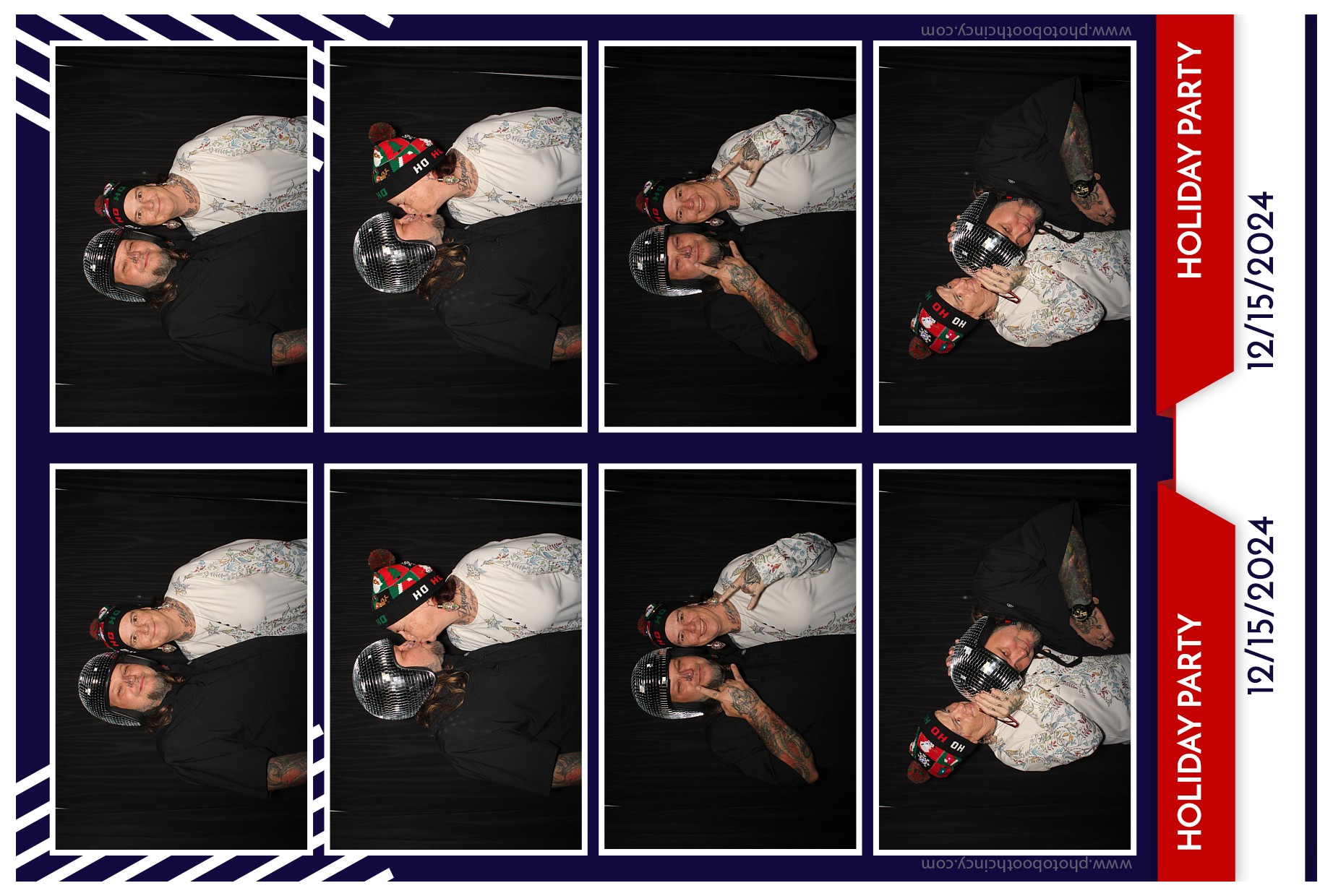 Hive Tattoo Holiday Party | View more photos from the event at gallery.photoboothcincy.com/u/PhotoBoothCincy/Hive-Tattoo-Holiday-Party