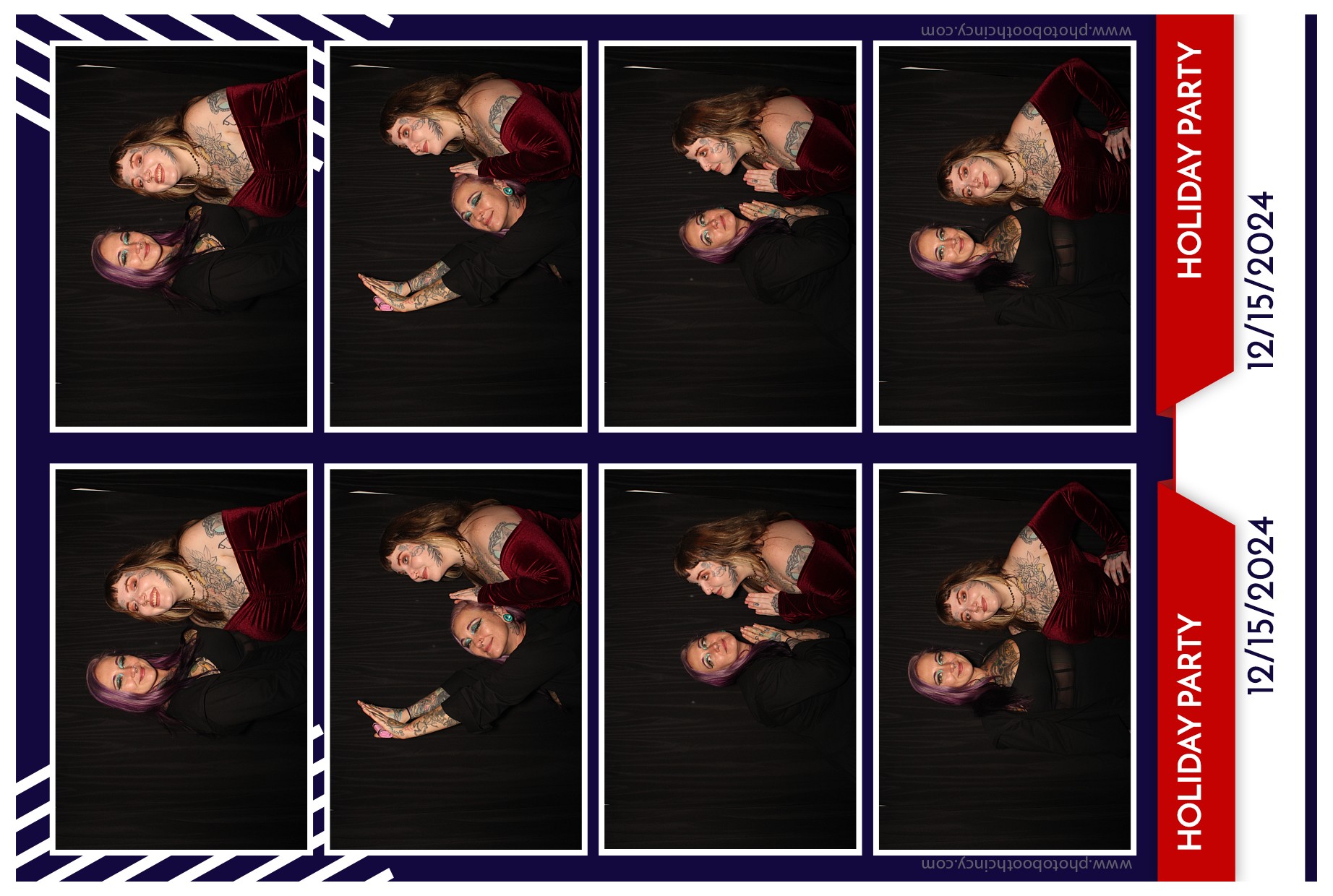 Hive Tattoo Holiday Party | View more photos from the event at gallery.photoboothcincy.com/u/PhotoBoothCincy/Hive-Tattoo-Holiday-Party