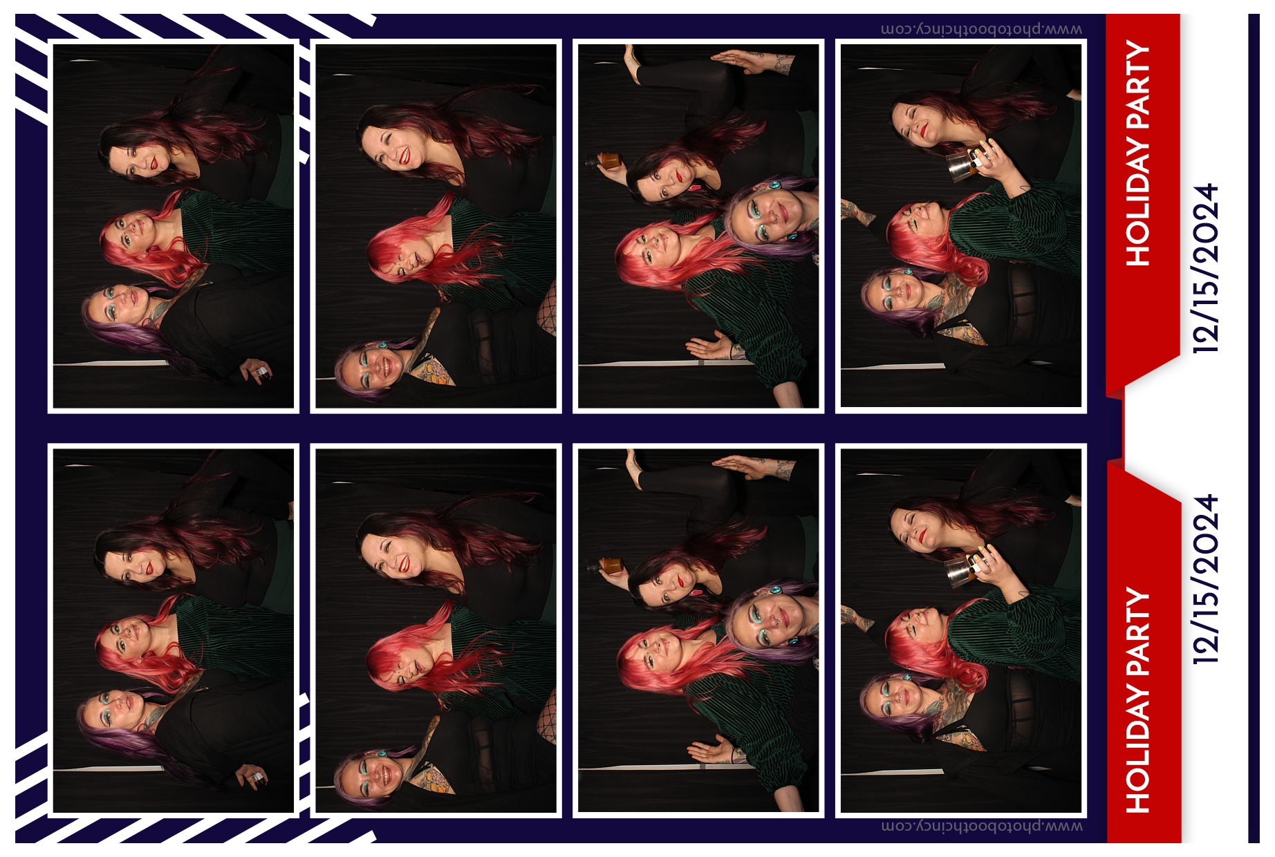 Hive Tattoo Holiday Party | View more photos from the event at gallery.photoboothcincy.com/u/PhotoBoothCincy/Hive-Tattoo-Holiday-Party