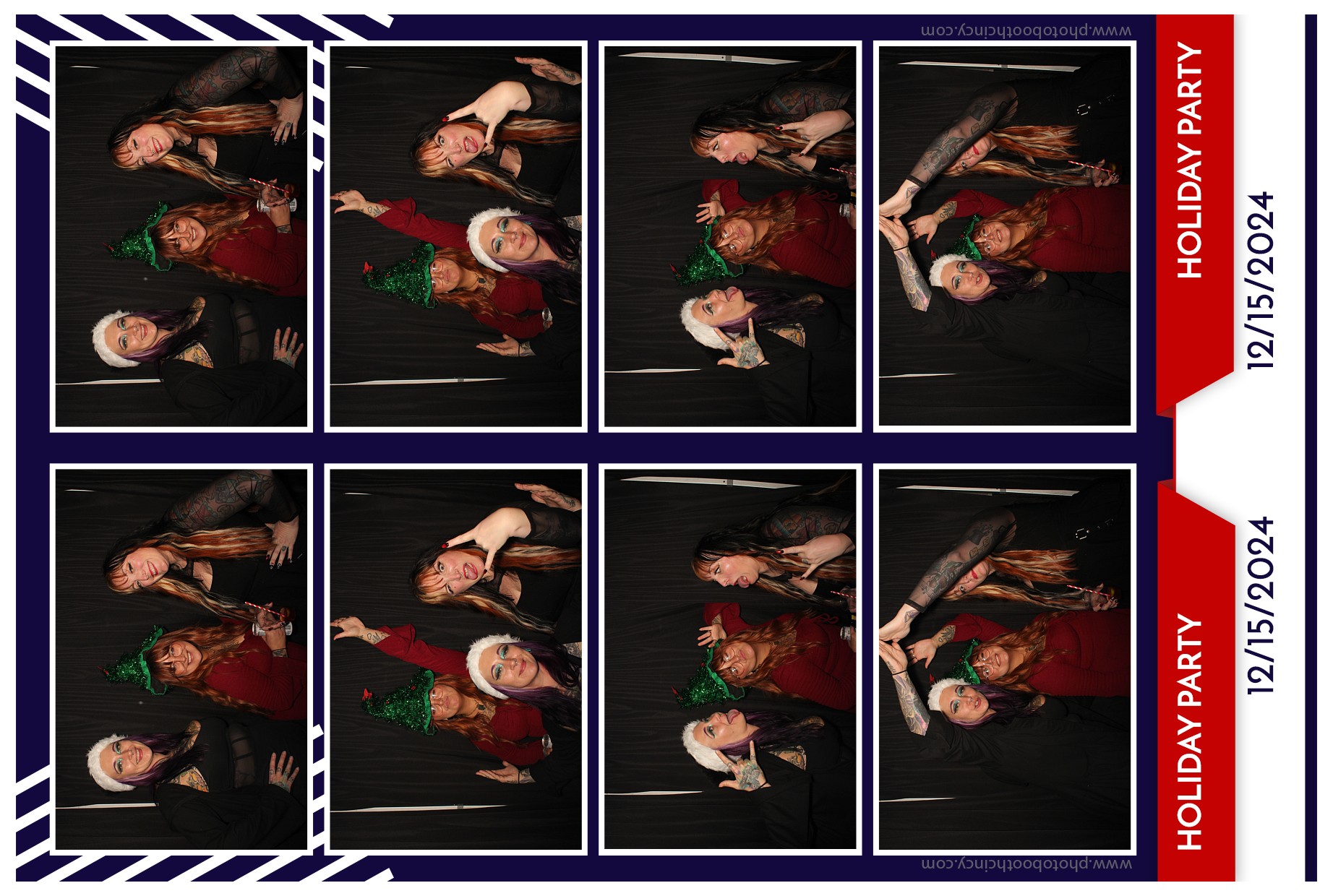 Hive Tattoo Holiday Party | View more photos from the event at gallery.photoboothcincy.com/u/PhotoBoothCincy/Hive-Tattoo-Holiday-Party