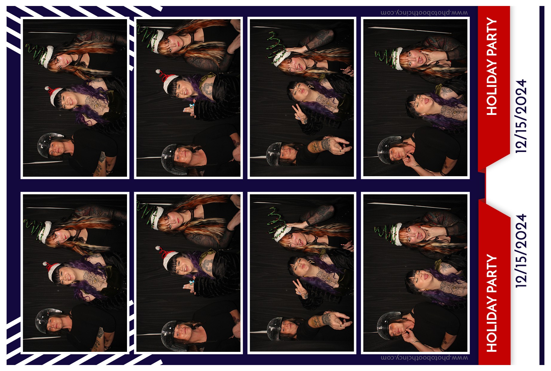 Hive Tattoo Holiday Party | View more photos from the event at gallery.photoboothcincy.com/u/PhotoBoothCincy/Hive-Tattoo-Holiday-Party