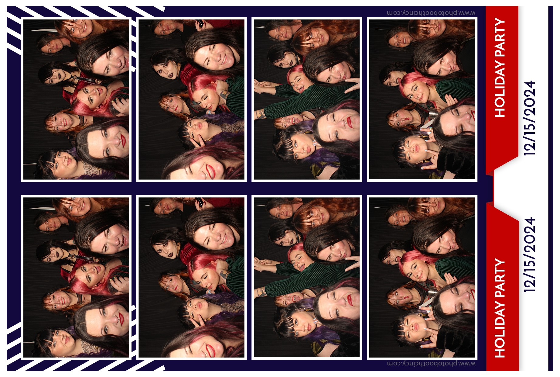 Hive Tattoo Holiday Party | View more photos from the event at gallery.photoboothcincy.com/u/PhotoBoothCincy/Hive-Tattoo-Holiday-Party