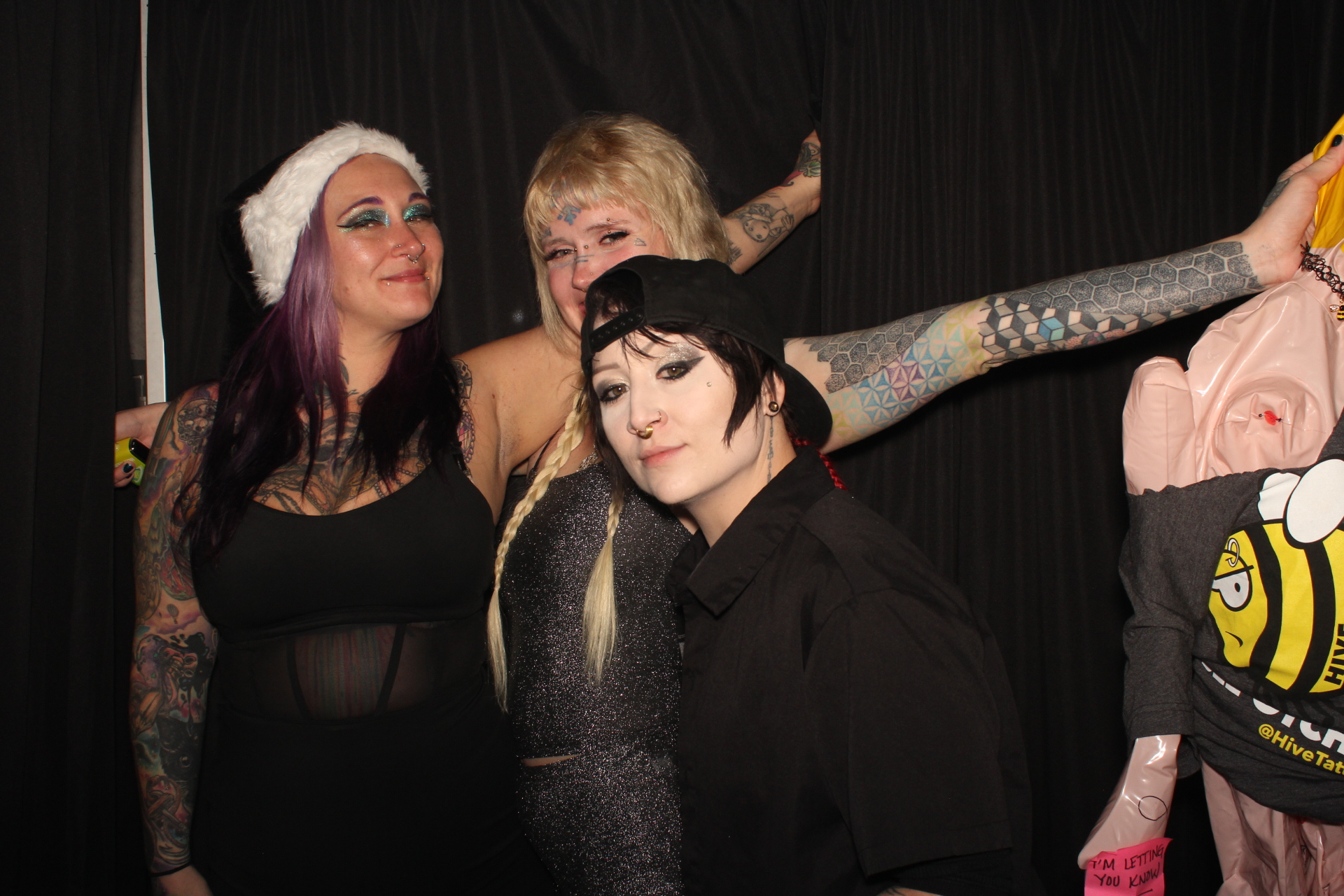Hive Tattoo Holiday Party | View more photos from the event at gallery.photoboothcincy.com/u/PhotoBoothCincy/Hive-Tattoo-Holiday-Party
