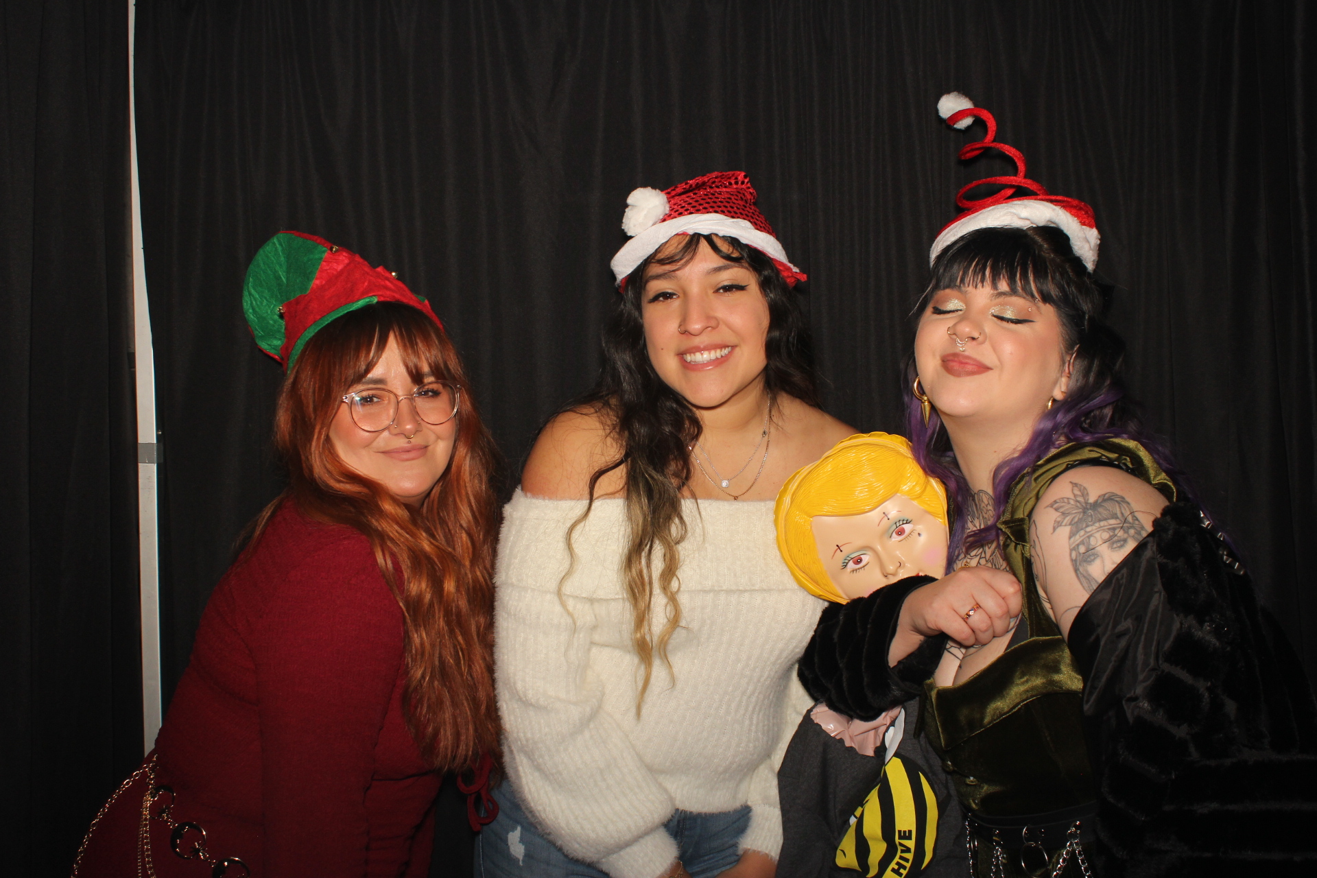 Hive Tattoo Holiday Party | View more photos from the event at gallery.photoboothcincy.com/u/PhotoBoothCincy/Hive-Tattoo-Holiday-Party