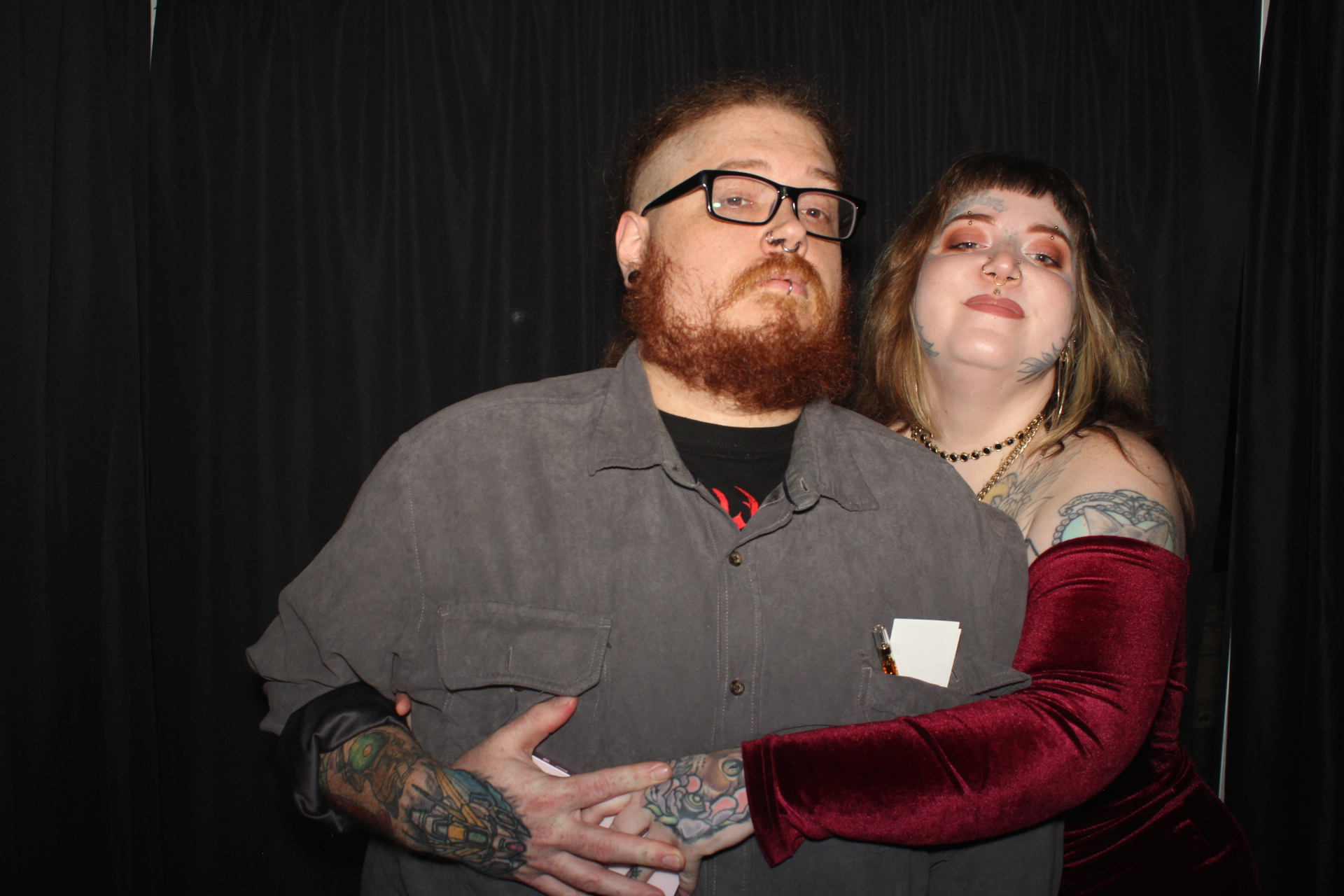 Hive Tattoo Holiday Party | View more photos from the event at gallery.photoboothcincy.com/u/PhotoBoothCincy/Hive-Tattoo-Holiday-Party