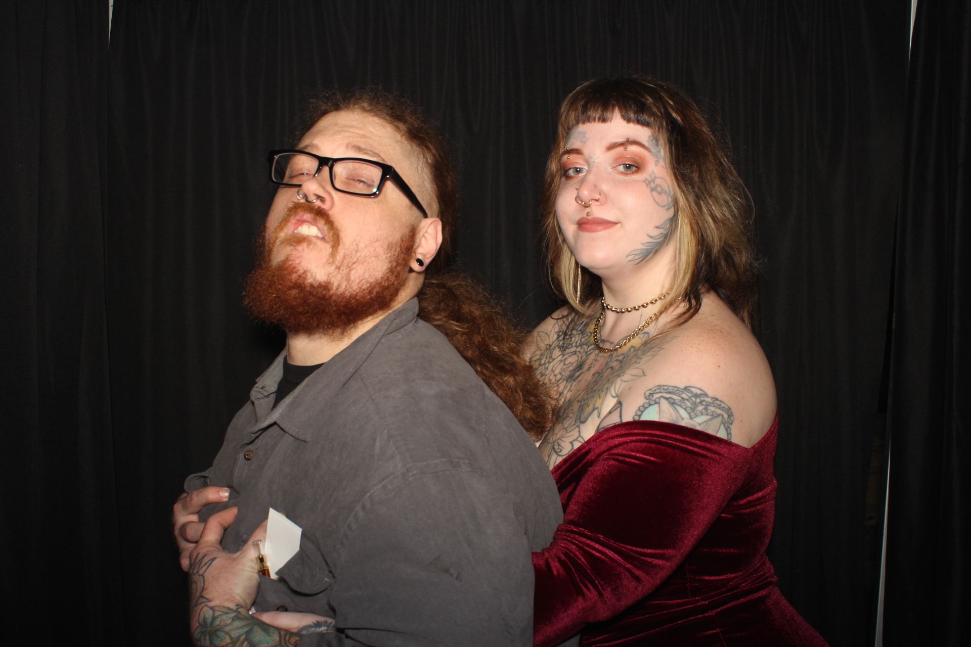 Hive Tattoo Holiday Party | View more photos from the event at gallery.photoboothcincy.com/u/PhotoBoothCincy/Hive-Tattoo-Holiday-Party