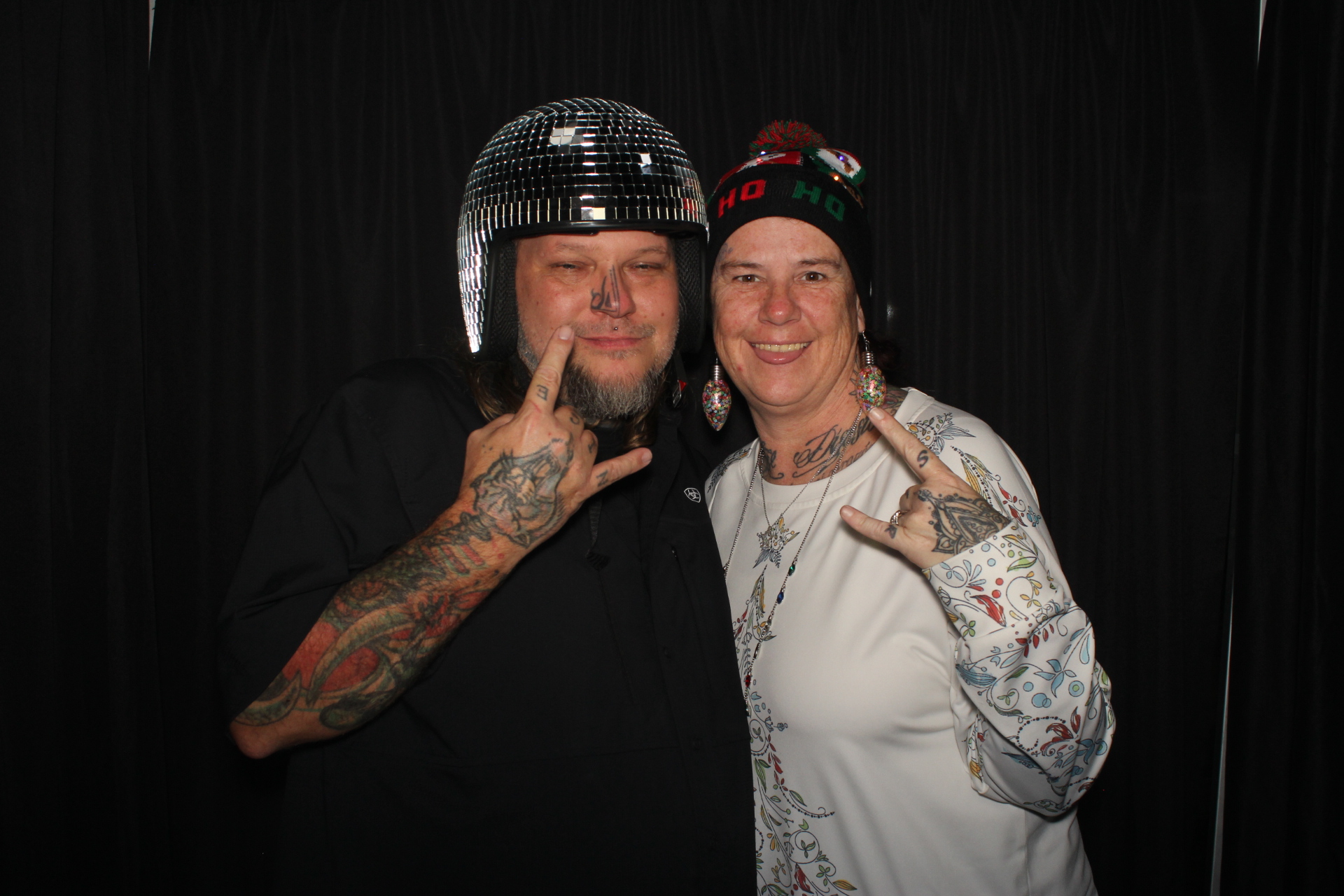 Hive Tattoo Holiday Party | View more photos from the event at gallery.photoboothcincy.com/u/PhotoBoothCincy/Hive-Tattoo-Holiday-Party