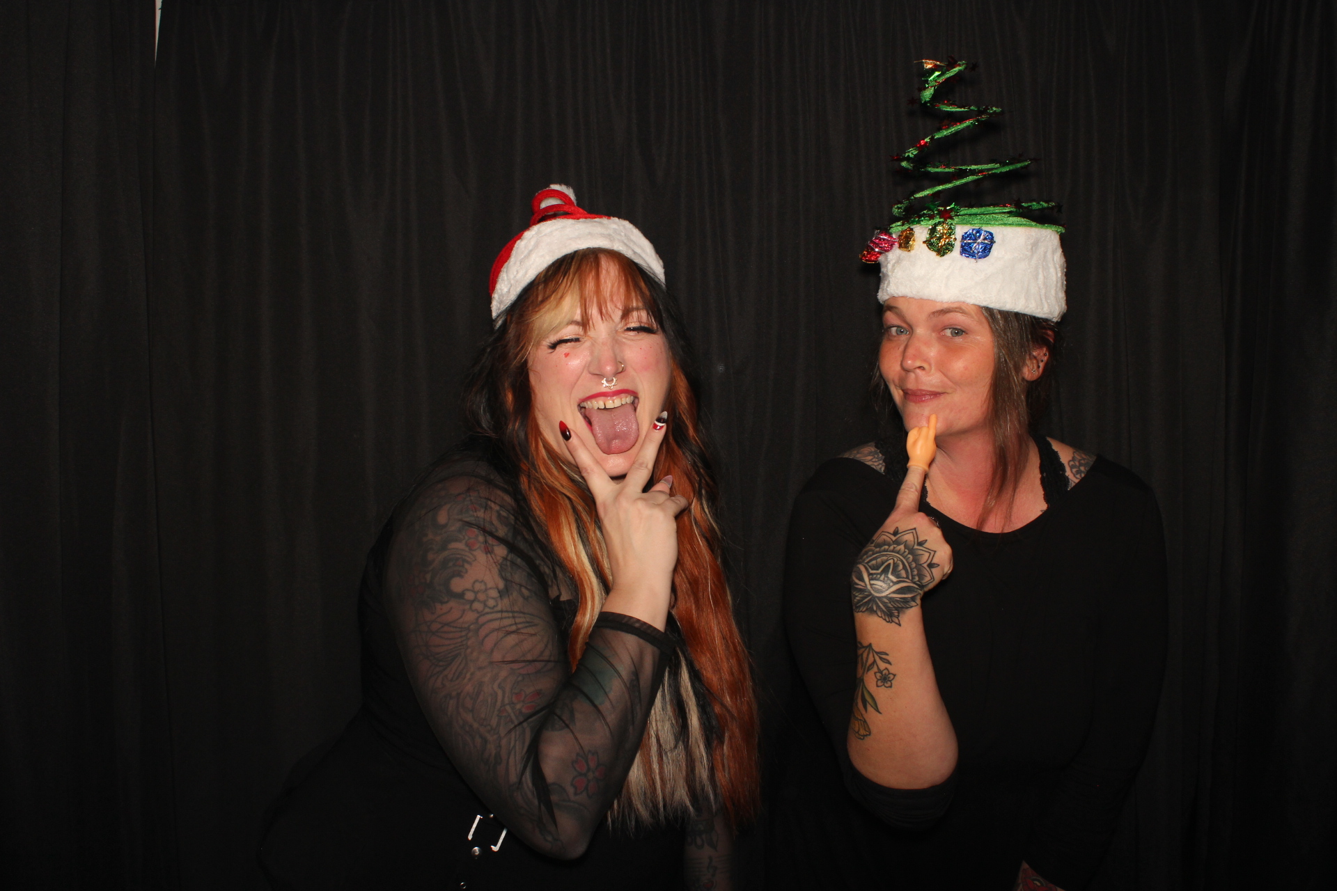 Hive Tattoo Holiday Party | View more photos from the event at gallery.photoboothcincy.com/u/PhotoBoothCincy/Hive-Tattoo-Holiday-Party