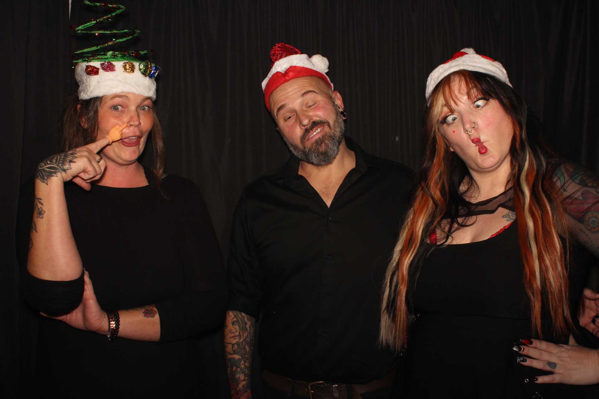 Hive Tattoo Holiday Party | View more photos from the event at gallery.photoboothcincy.com/u/PhotoBoothCincy/Hive-Tattoo-Holiday-Party