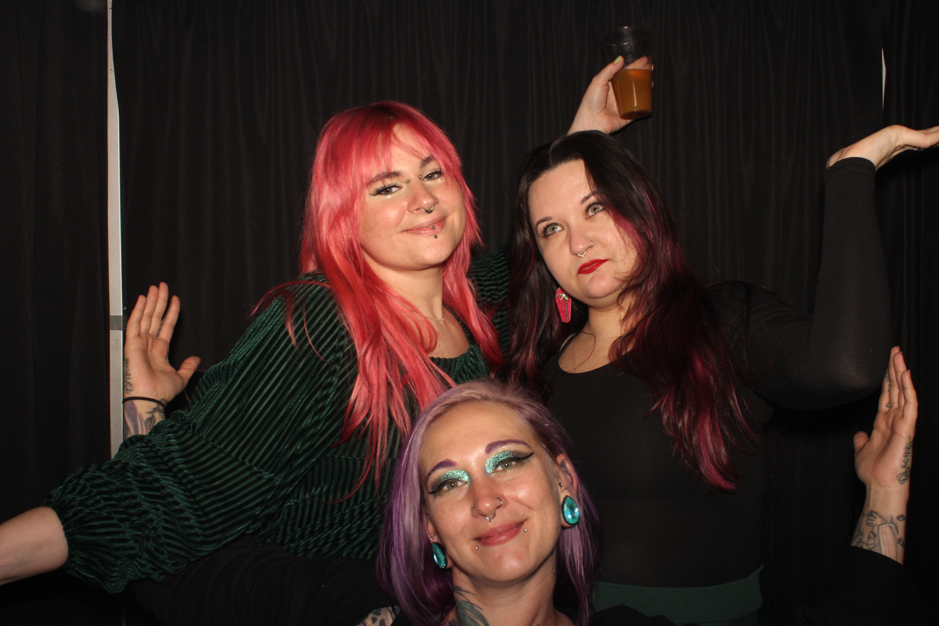 Hive Tattoo Holiday Party | View more photos from the event at gallery.photoboothcincy.com/u/PhotoBoothCincy/Hive-Tattoo-Holiday-Party