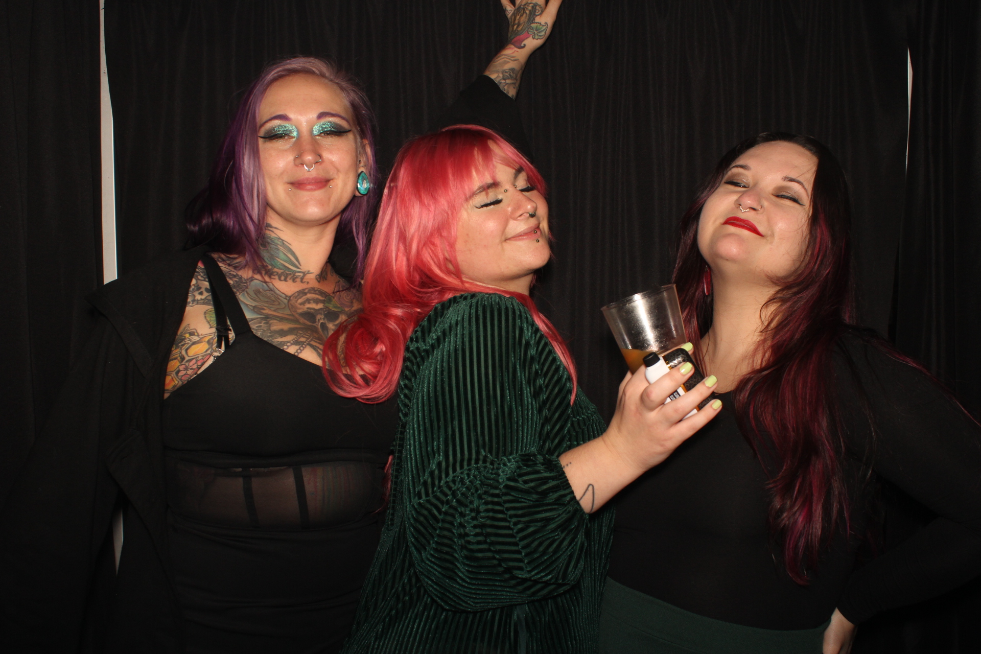 Hive Tattoo Holiday Party | View more photos from the event at gallery.photoboothcincy.com/u/PhotoBoothCincy/Hive-Tattoo-Holiday-Party