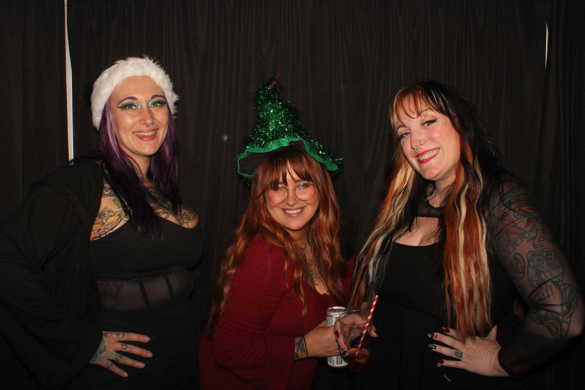 Hive Tattoo Holiday Party | View more photos from the event at gallery.photoboothcincy.com/u/PhotoBoothCincy/Hive-Tattoo-Holiday-Party