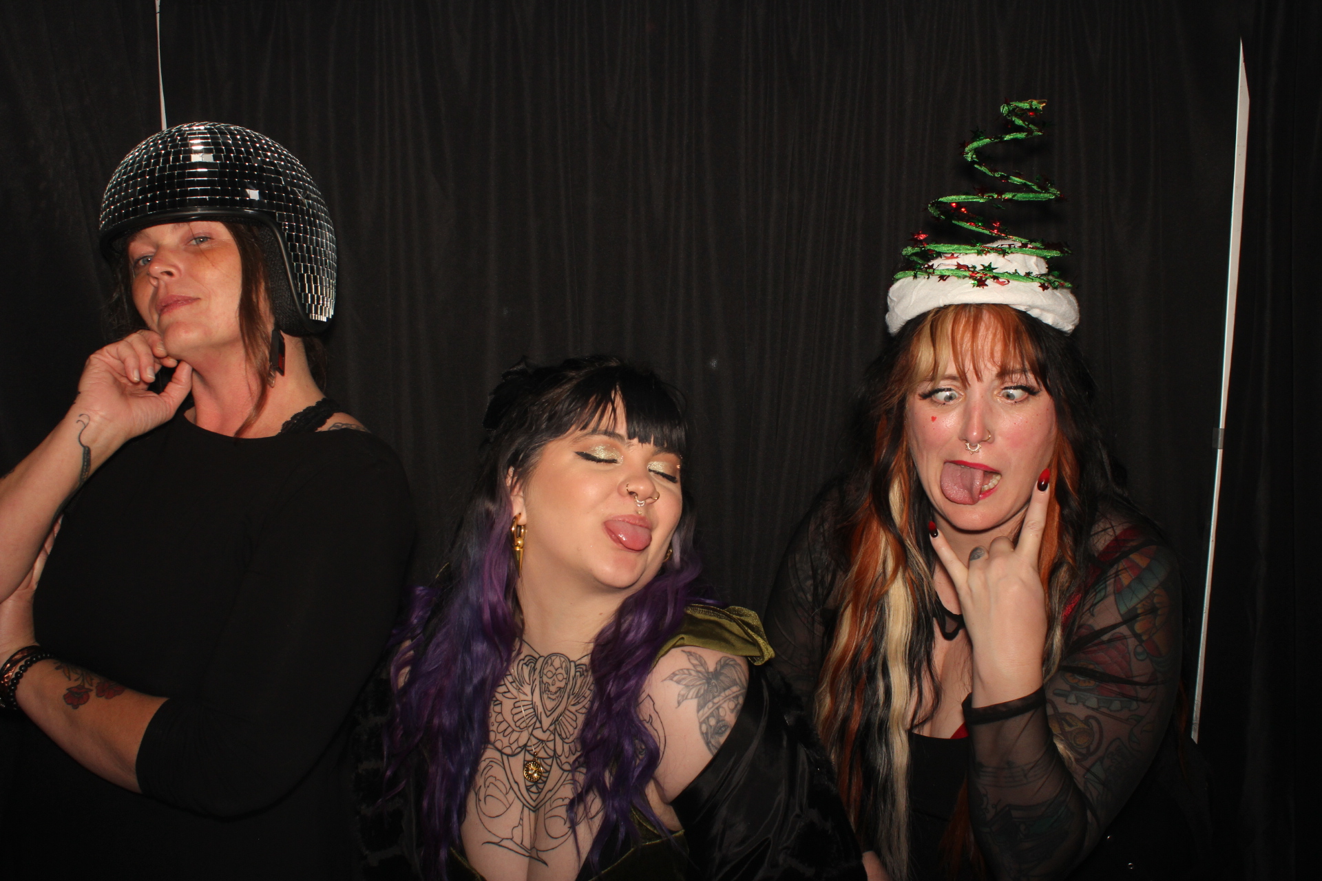 Hive Tattoo Holiday Party | View more photos from the event at gallery.photoboothcincy.com/u/PhotoBoothCincy/Hive-Tattoo-Holiday-Party