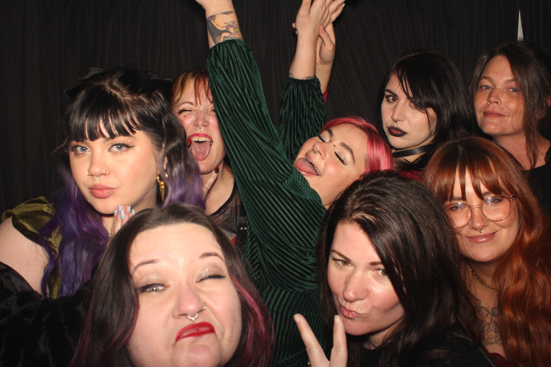 Hive Tattoo Holiday Party | View more photos from the event at gallery.photoboothcincy.com/u/PhotoBoothCincy/Hive-Tattoo-Holiday-Party