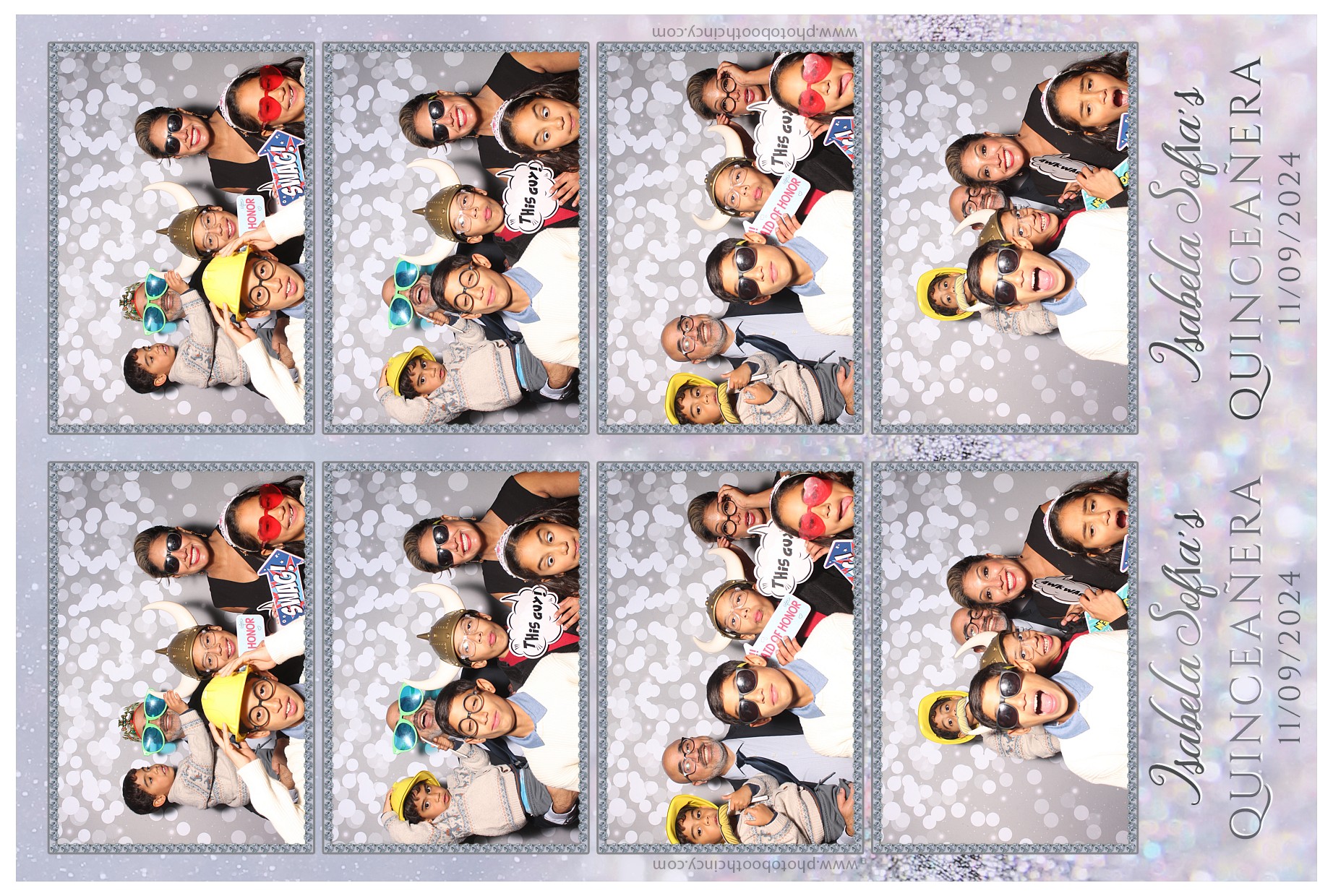 Isabela Martina's Quinceañera | View more photos from the event at gallery.photoboothcincy.com/u/PhotoBoothCincy/Isabela-Martinas-Quinceañera