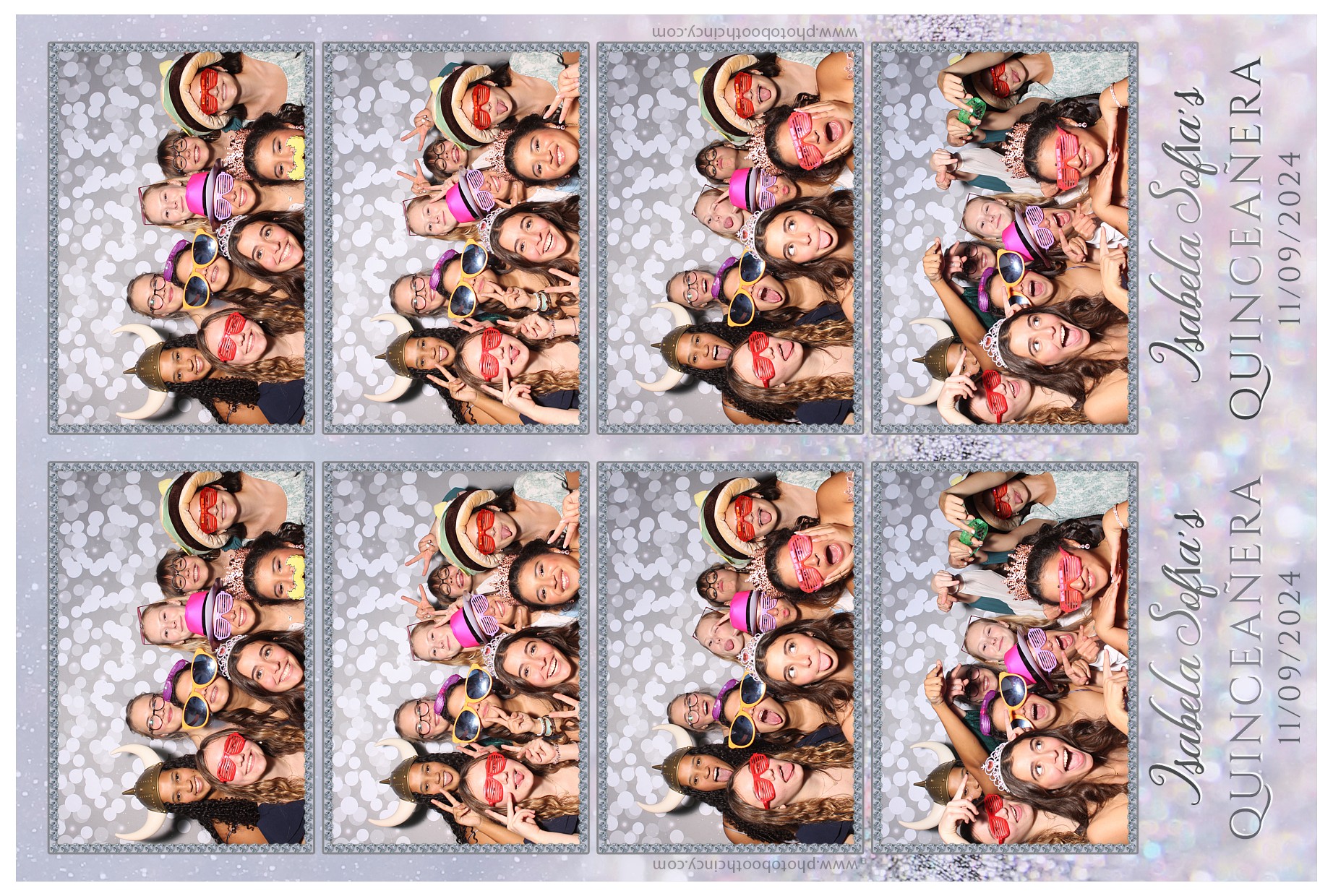 Isabela Martina's Quinceañera | View more photos from the event at gallery.photoboothcincy.com/u/PhotoBoothCincy/Isabela-Martinas-Quinceañera