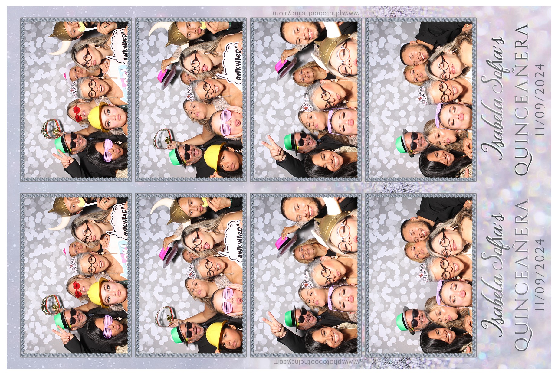 Isabela Martina's Quinceañera | View more photos from the event at gallery.photoboothcincy.com/u/PhotoBoothCincy/Isabela-Martinas-Quinceañera