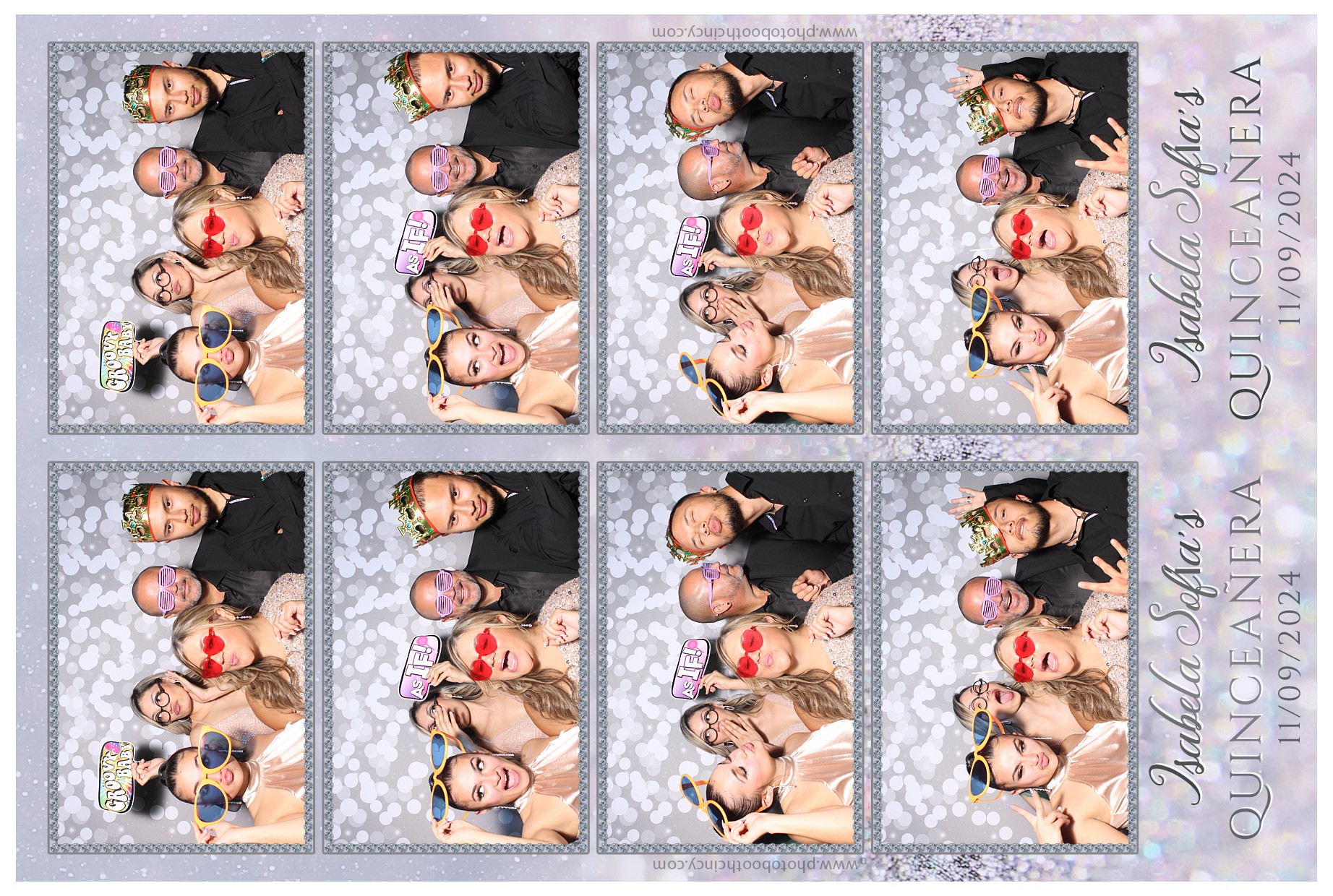 Isabela Martina's Quinceañera | View more photos from the event at gallery.photoboothcincy.com/u/PhotoBoothCincy/Isabela-Martinas-Quinceañera