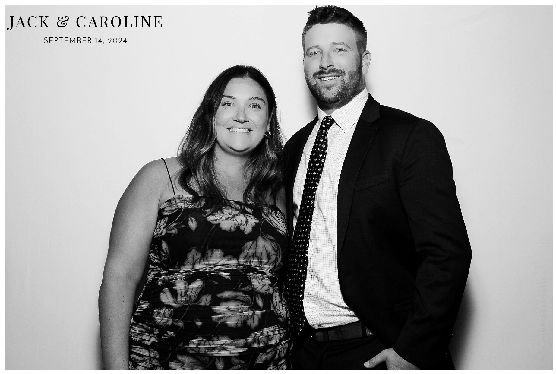 Jack & Caroline | View more photos from the event at gallery.photoboothcincy.com/u/PhotoBoothCincy/Jack-Caroline