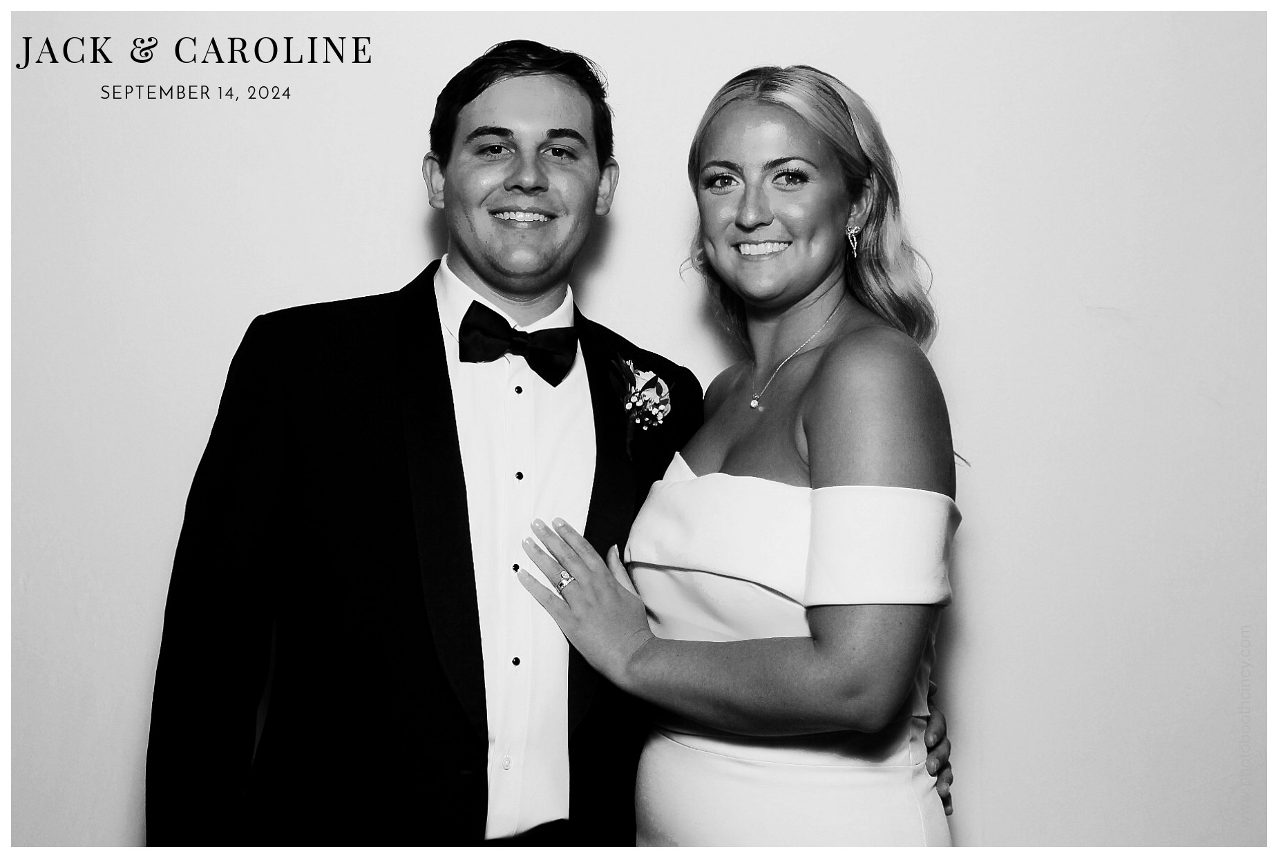Jack & Caroline | View more photos from the event at gallery.photoboothcincy.com/u/PhotoBoothCincy/Jack-Caroline