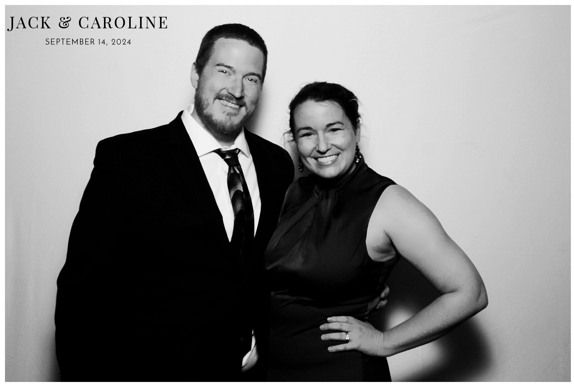 Jack & Caroline | View more photos from the event at gallery.photoboothcincy.com/u/PhotoBoothCincy/Jack-Caroline