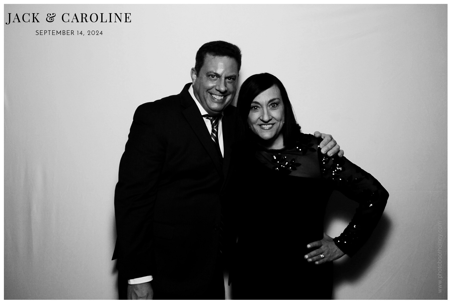 Jack & Caroline | View more photos from the event at gallery.photoboothcincy.com/u/PhotoBoothCincy/Jack-Caroline