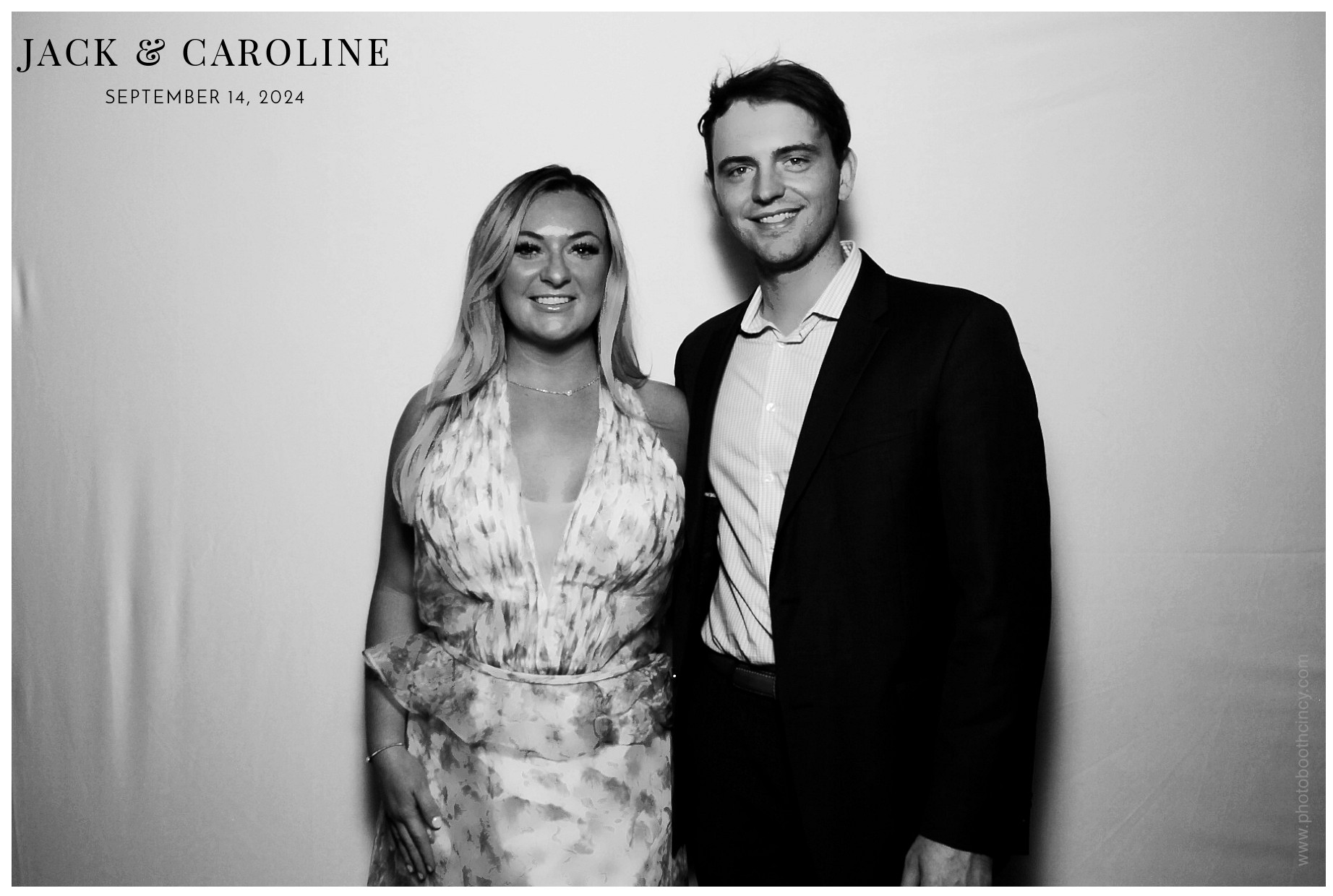 Jack & Caroline | View more photos from the event at gallery.photoboothcincy.com/u/PhotoBoothCincy/Jack-Caroline