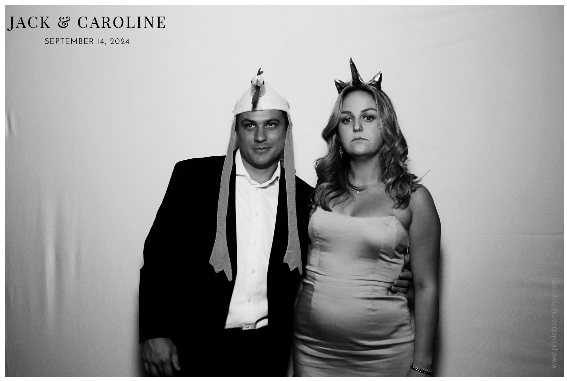 Jack & Caroline | View more photos from the event at gallery.photoboothcincy.com/u/PhotoBoothCincy/Jack-Caroline