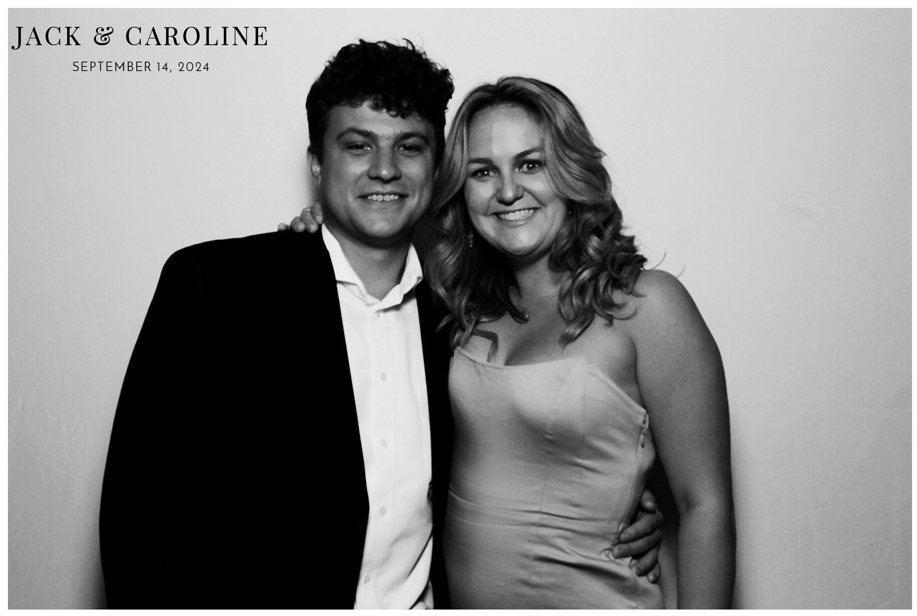 Jack & Caroline | View more photos from the event at gallery.photoboothcincy.com/u/PhotoBoothCincy/Jack-Caroline