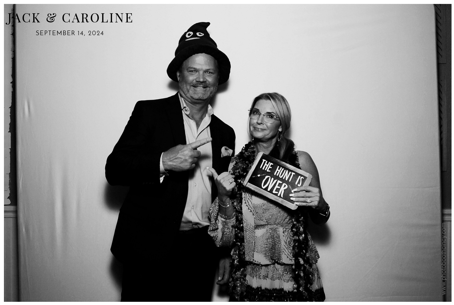 Jack & Caroline | View more photos from the event at gallery.photoboothcincy.com/u/PhotoBoothCincy/Jack-Caroline