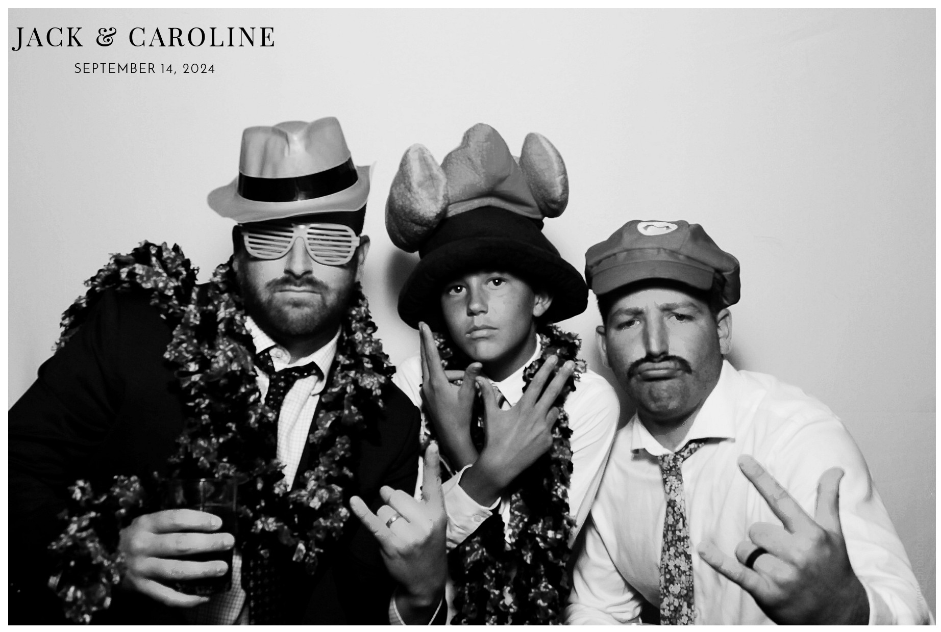 Jack & Caroline | View more photos from the event at gallery.photoboothcincy.com/u/PhotoBoothCincy/Jack-Caroline