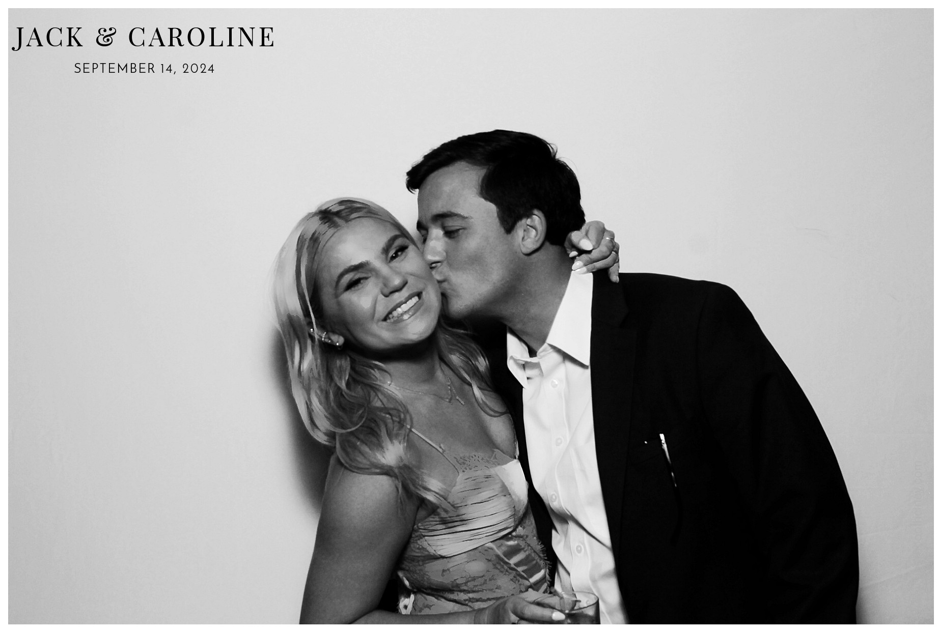 Jack & Caroline | View more photos from the event at gallery.photoboothcincy.com/u/PhotoBoothCincy/Jack-Caroline