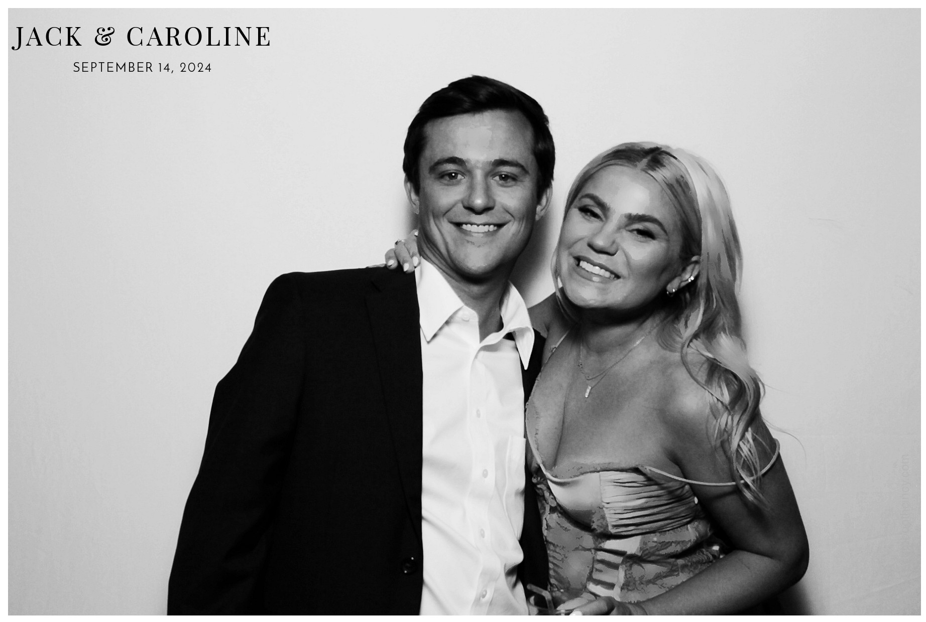Jack & Caroline | View more photos from the event at gallery.photoboothcincy.com/u/PhotoBoothCincy/Jack-Caroline