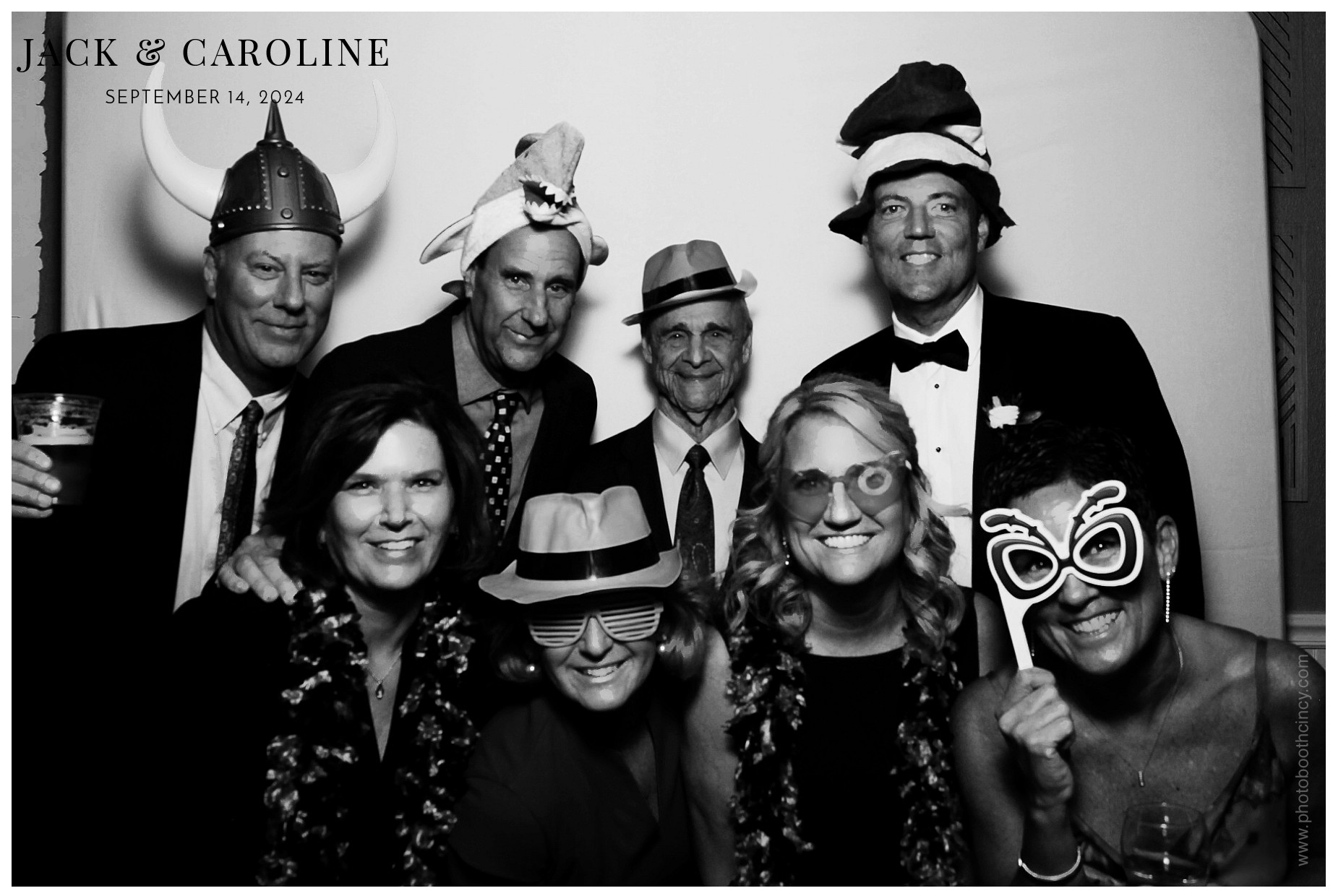 Jack & Caroline | View more photos from the event at gallery.photoboothcincy.com/u/PhotoBoothCincy/Jack-Caroline