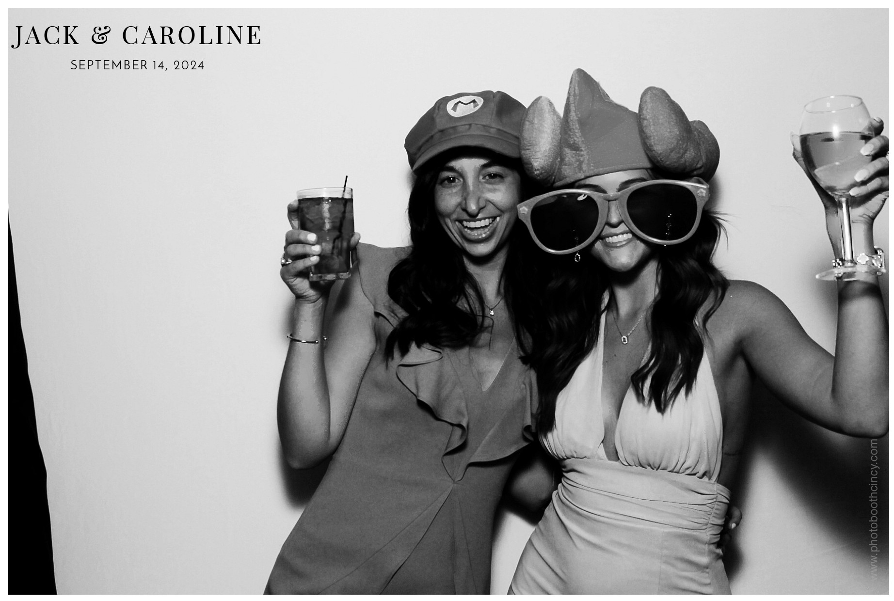 Jack & Caroline | View more photos from the event at gallery.photoboothcincy.com/u/PhotoBoothCincy/Jack-Caroline