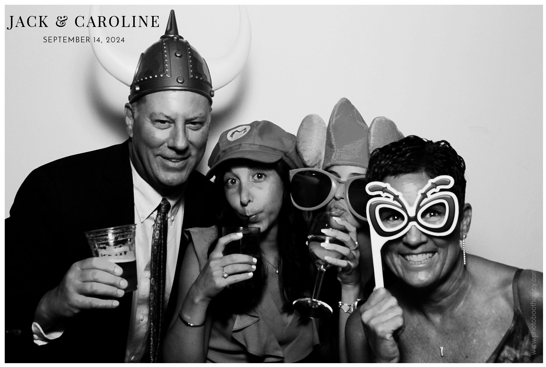 Jack & Caroline | View more photos from the event at gallery.photoboothcincy.com/u/PhotoBoothCincy/Jack-Caroline