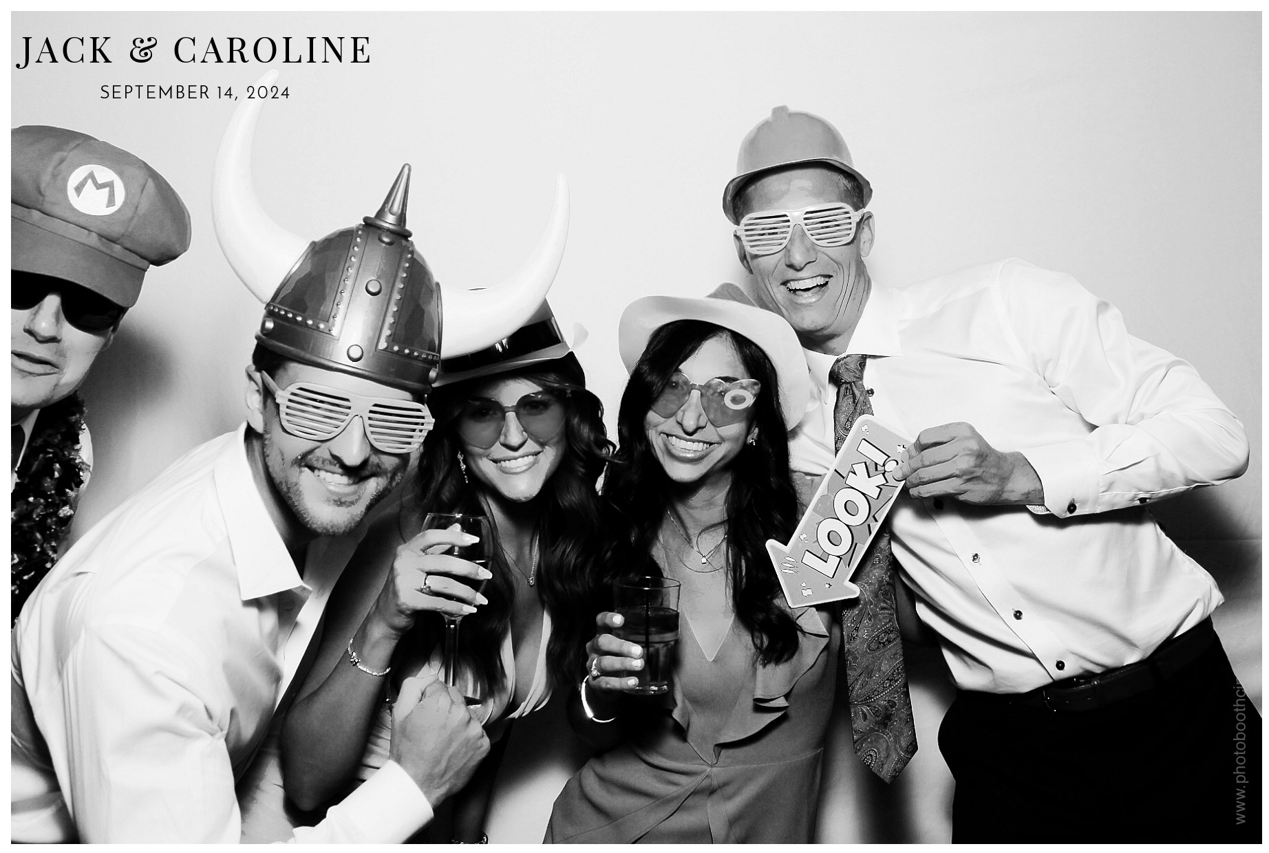 Jack & Caroline | View more photos from the event at gallery.photoboothcincy.com/u/PhotoBoothCincy/Jack-Caroline