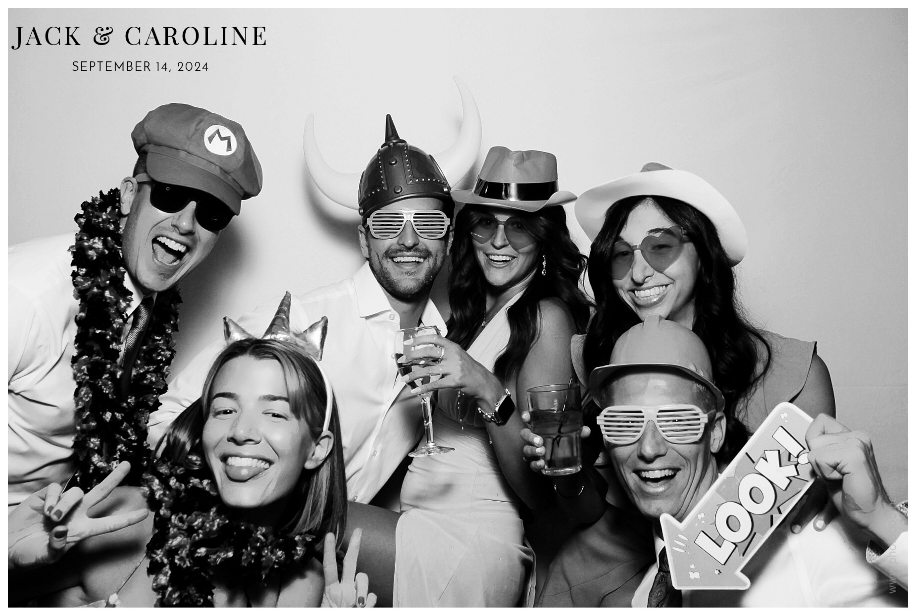 Jack & Caroline | View more photos from the event at gallery.photoboothcincy.com/u/PhotoBoothCincy/Jack-Caroline