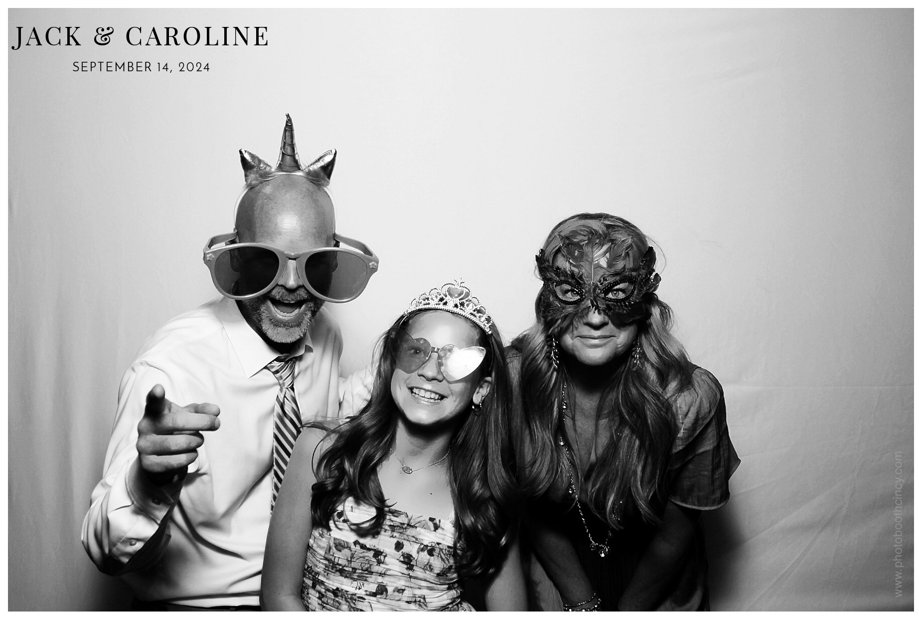 Jack & Caroline | View more photos from the event at gallery.photoboothcincy.com/u/PhotoBoothCincy/Jack-Caroline
