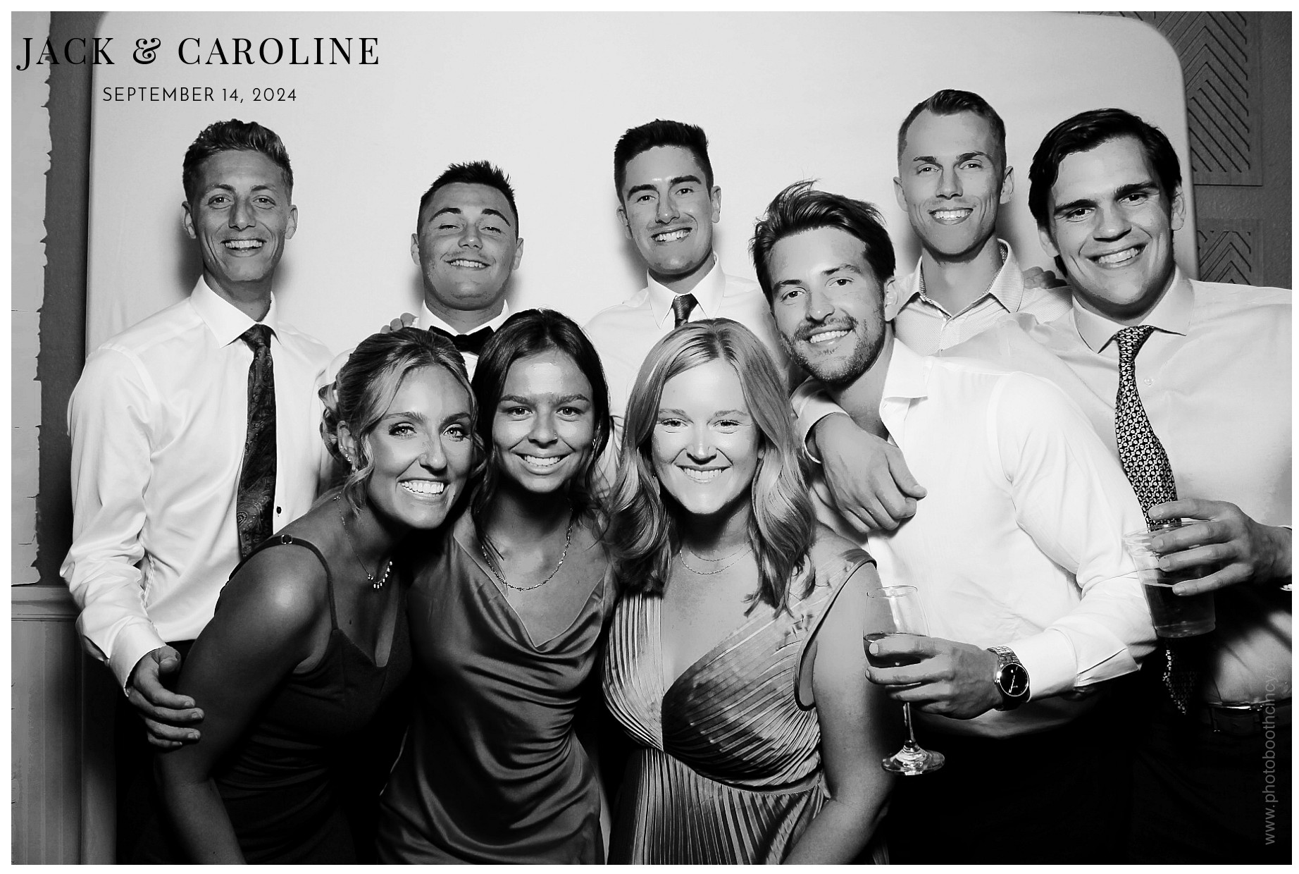 Jack & Caroline | View more photos from the event at gallery.photoboothcincy.com/u/PhotoBoothCincy/Jack-Caroline