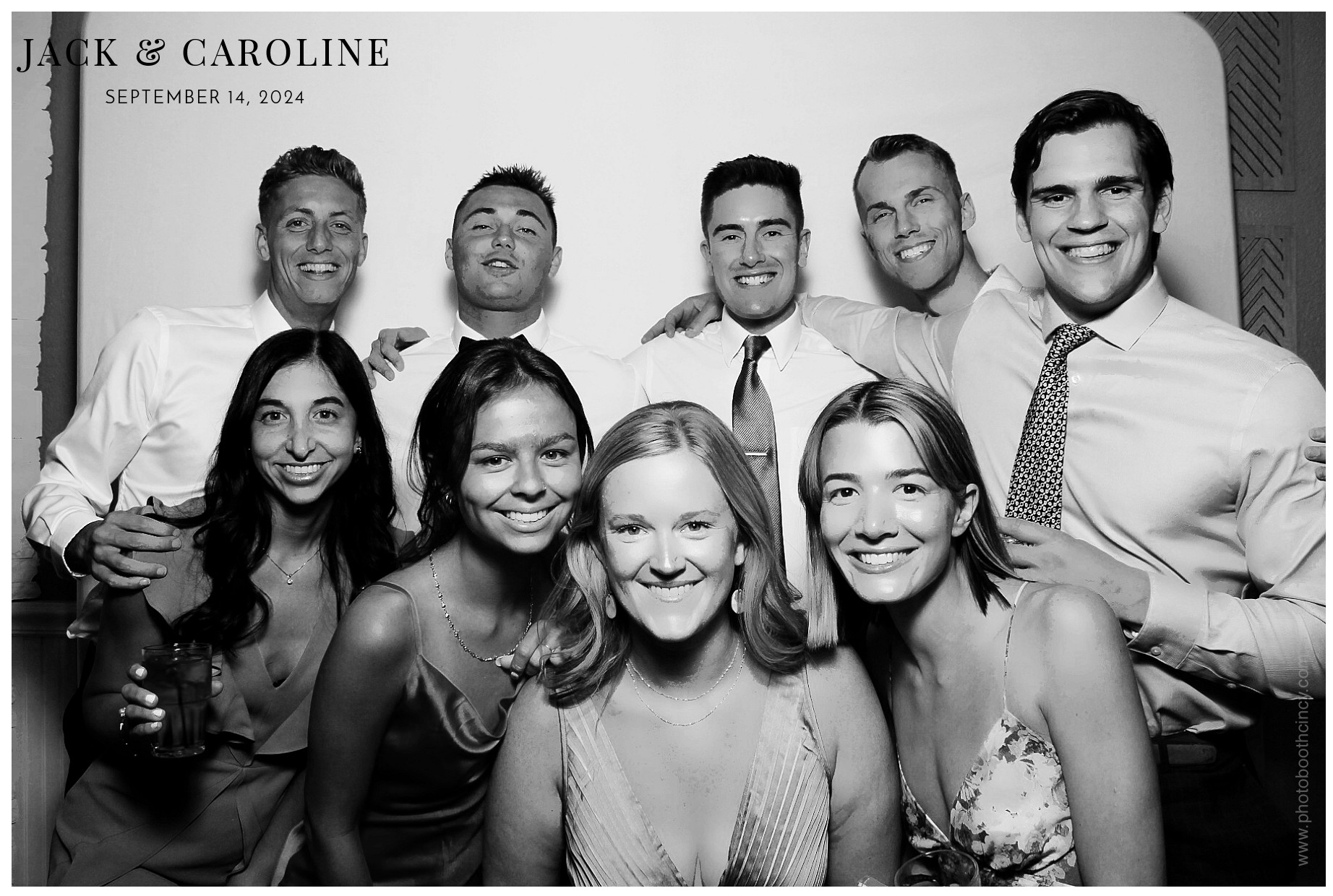 Jack & Caroline | View more photos from the event at gallery.photoboothcincy.com/u/PhotoBoothCincy/Jack-Caroline