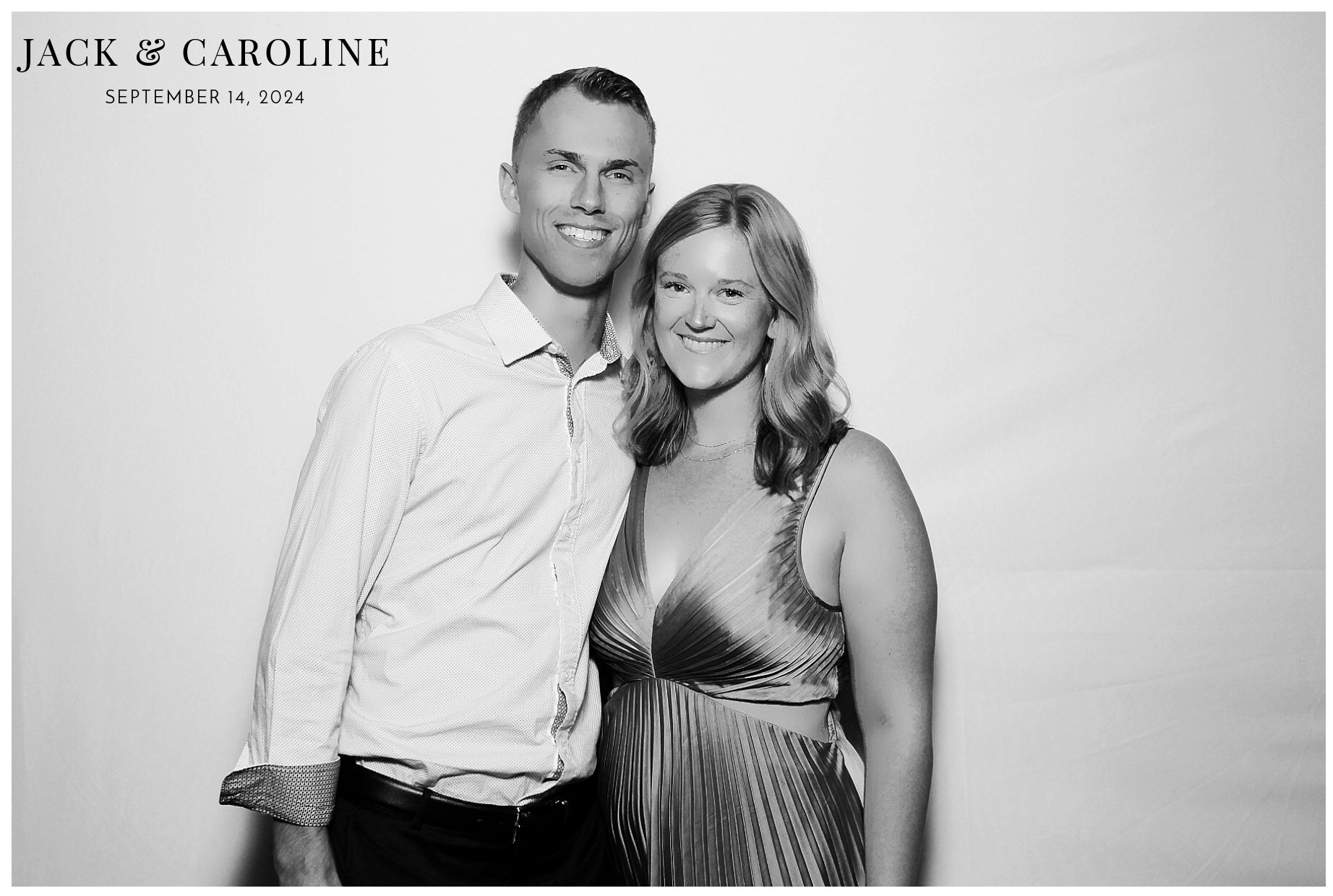 Jack & Caroline | View more photos from the event at gallery.photoboothcincy.com/u/PhotoBoothCincy/Jack-Caroline